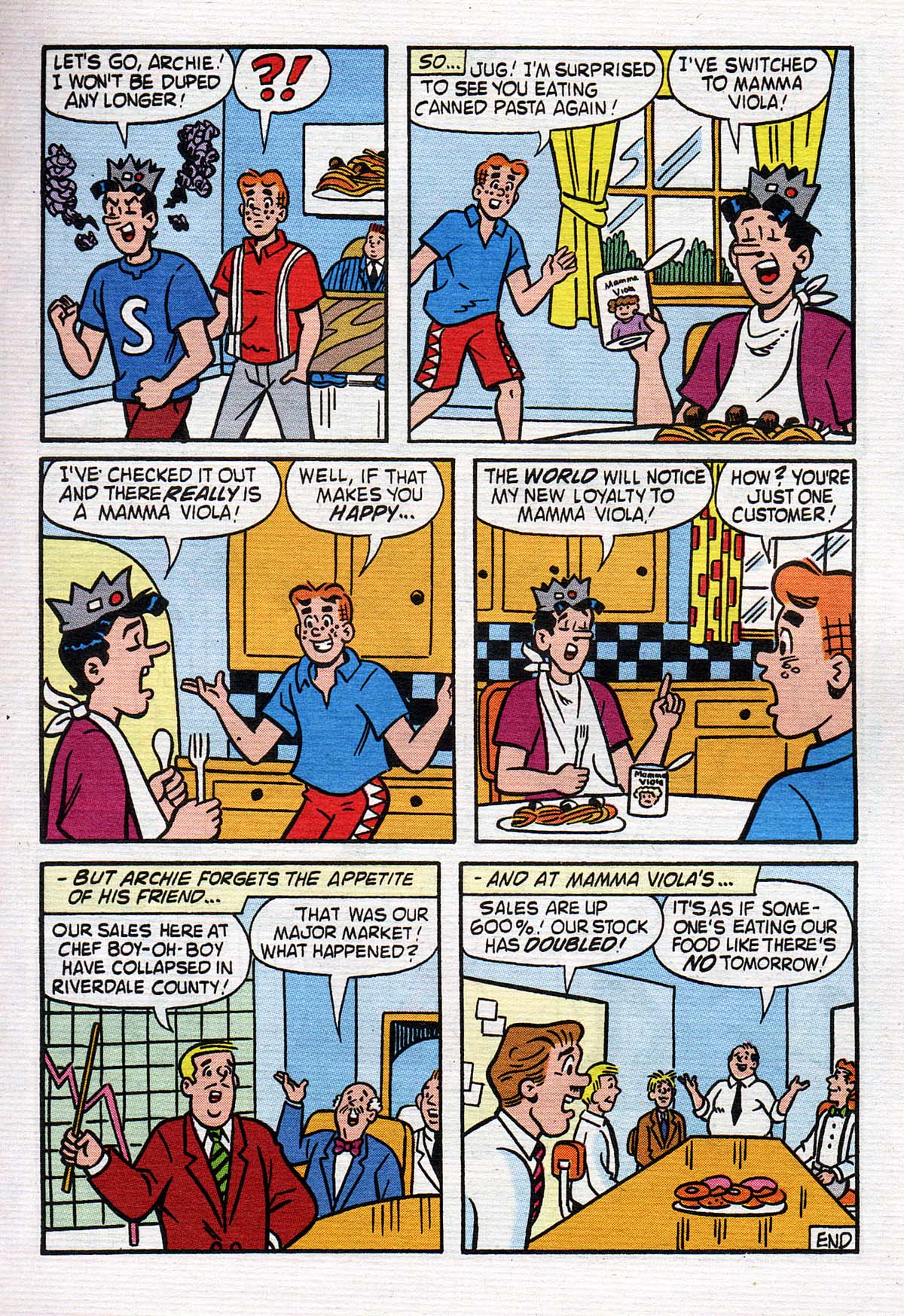 Read online Jughead's Double Digest Magazine comic -  Issue #106 - 129