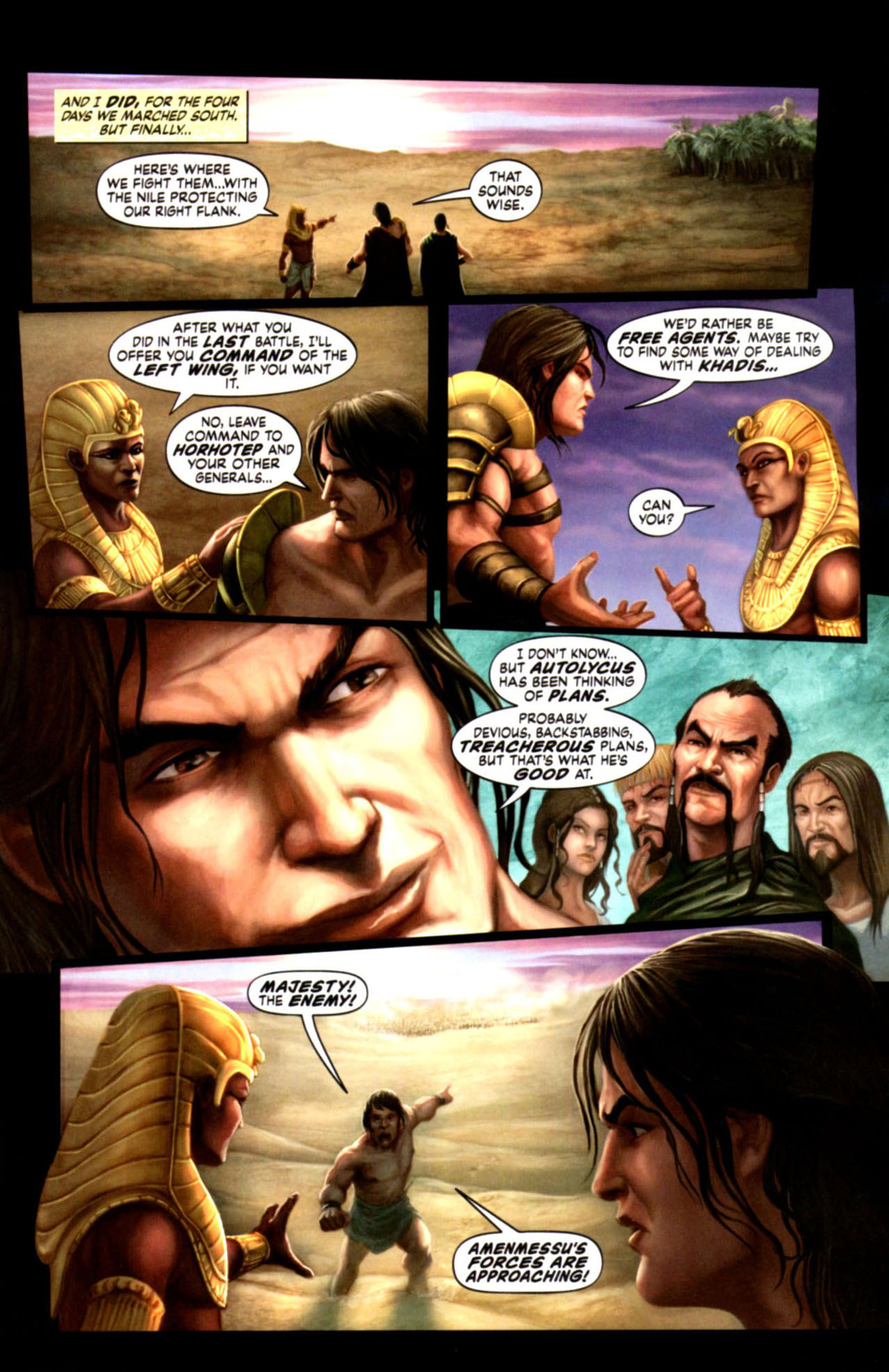 Read online Hercules: The Knives of Kush comic -  Issue #4 - 17