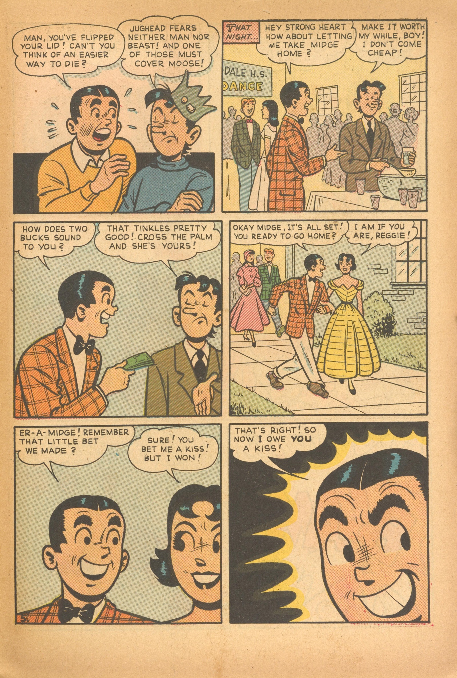 Read online Archie's Rival Reggie comic -  Issue #8 - 31