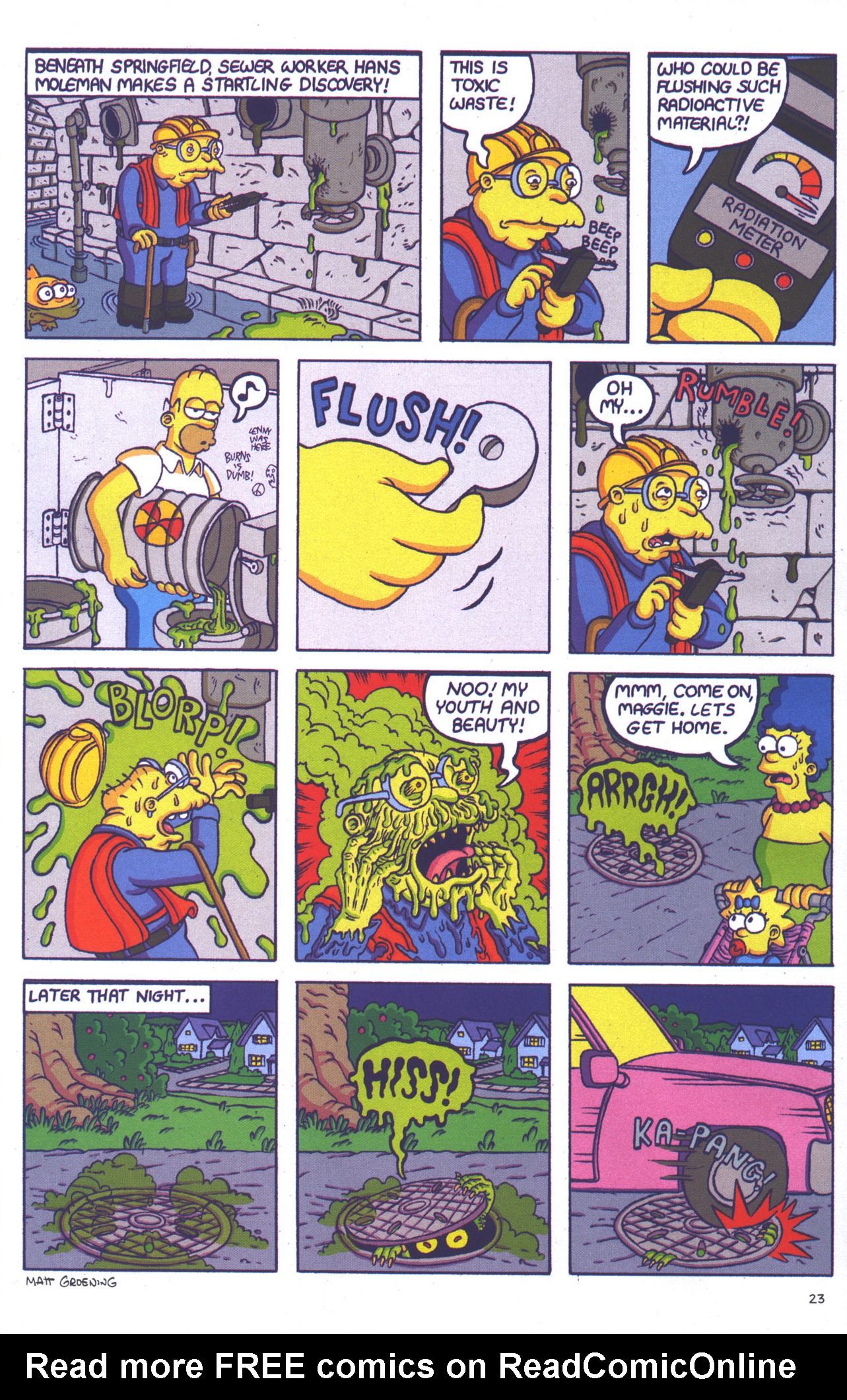 Read online Treehouse of Horror comic -  Issue #15 - 26