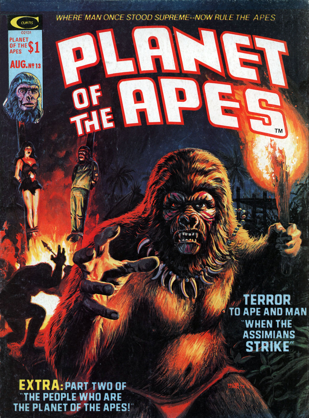 Read online Planet of the Apes comic -  Issue #13 - 1