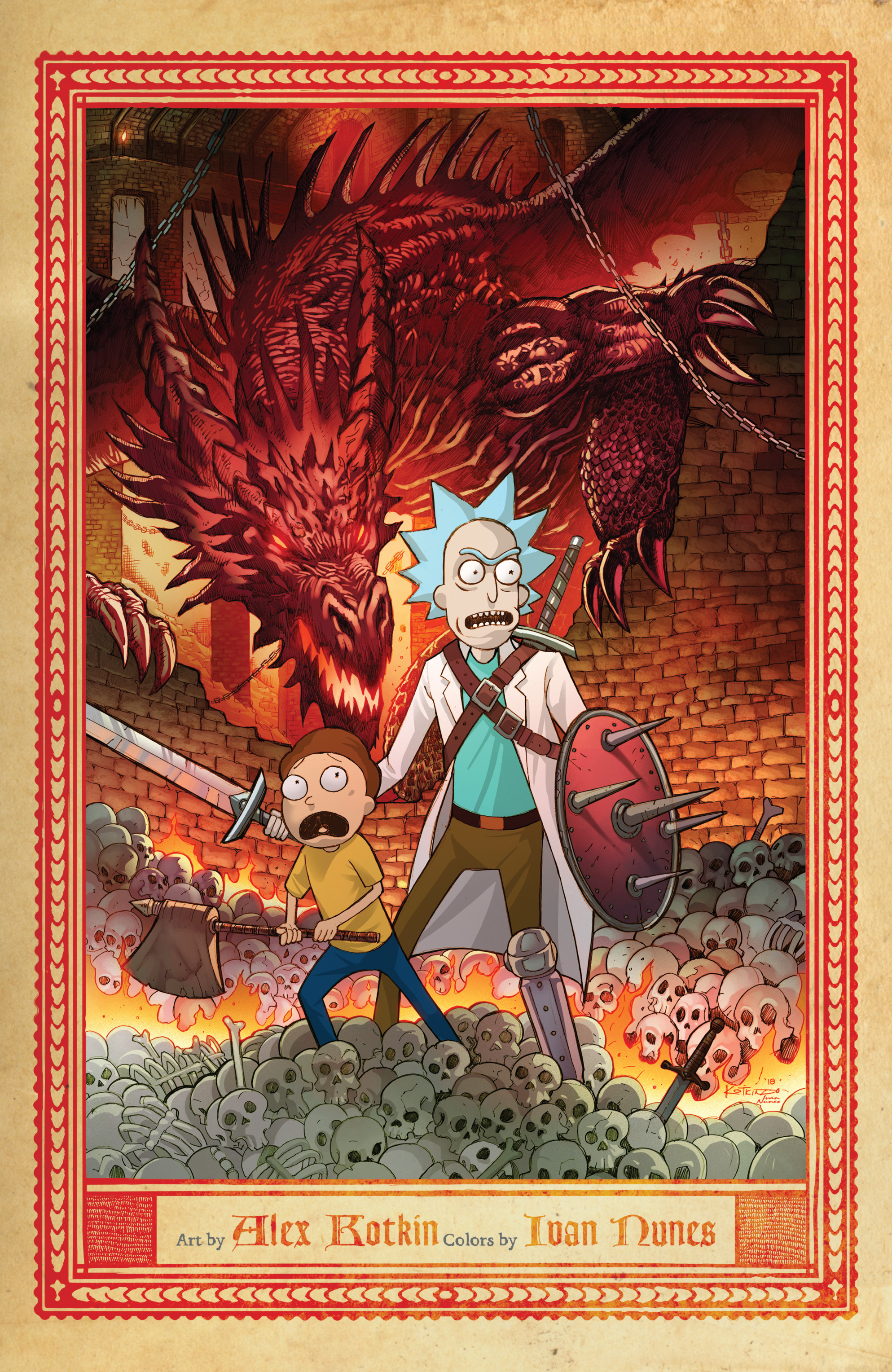 Read online Rick and Morty vs Dungeons & Dragons comic -  Issue # _TPB - 111