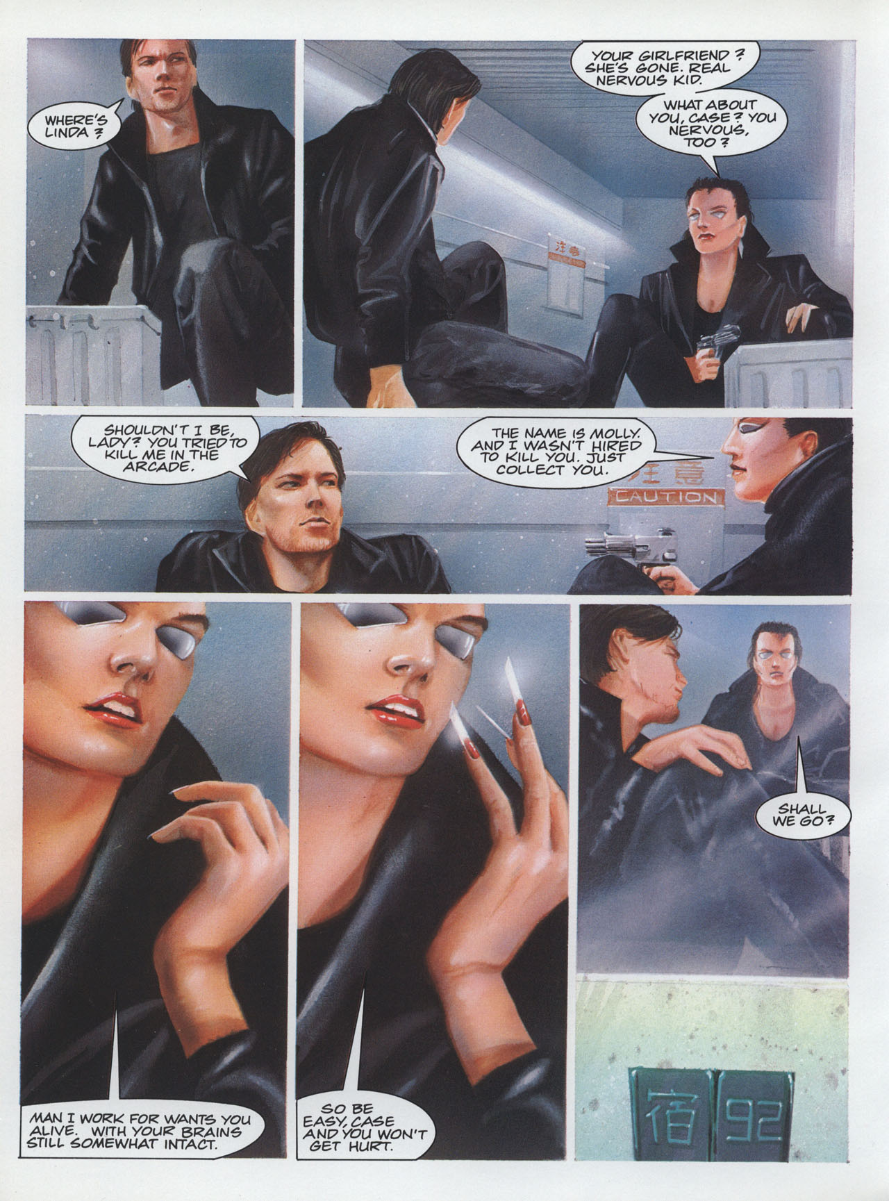 Read online Marvel Graphic Novel comic -  Issue #52 - Neuromancer - 24