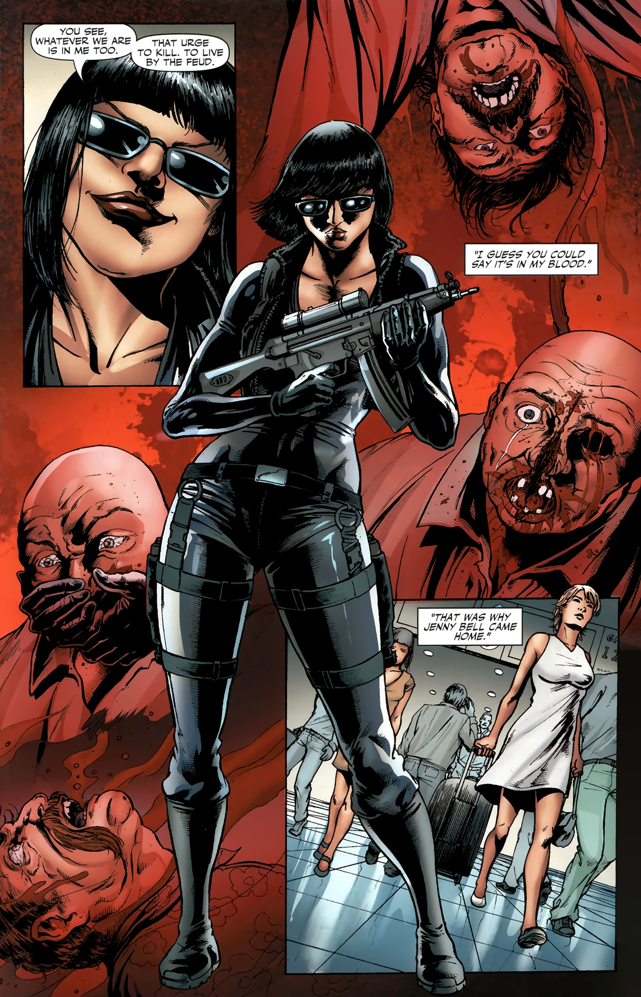 Read online Jennifer Blood comic -  Issue #6 - 11