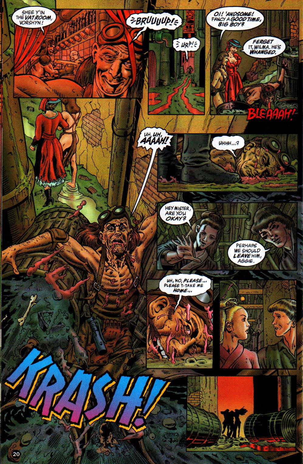 Read online Neil Gaiman's Phage: Shadow Death comic -  Issue #1 - 22