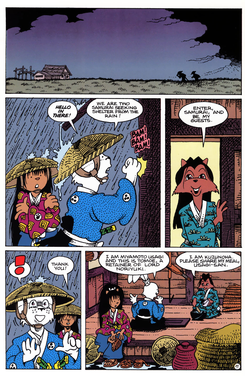 Read online Usagi Yojimbo Color Special comic -  Issue #3 - 7