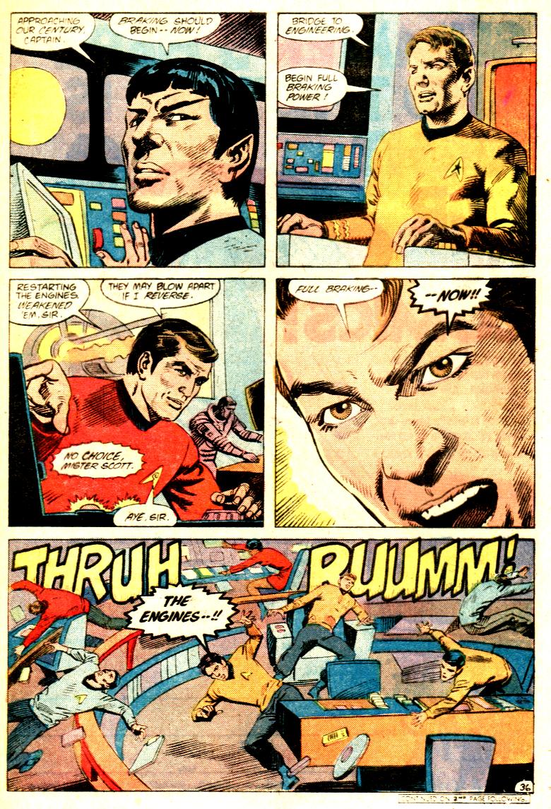 Read online Star Trek (1984) comic -  Issue #33 - 36