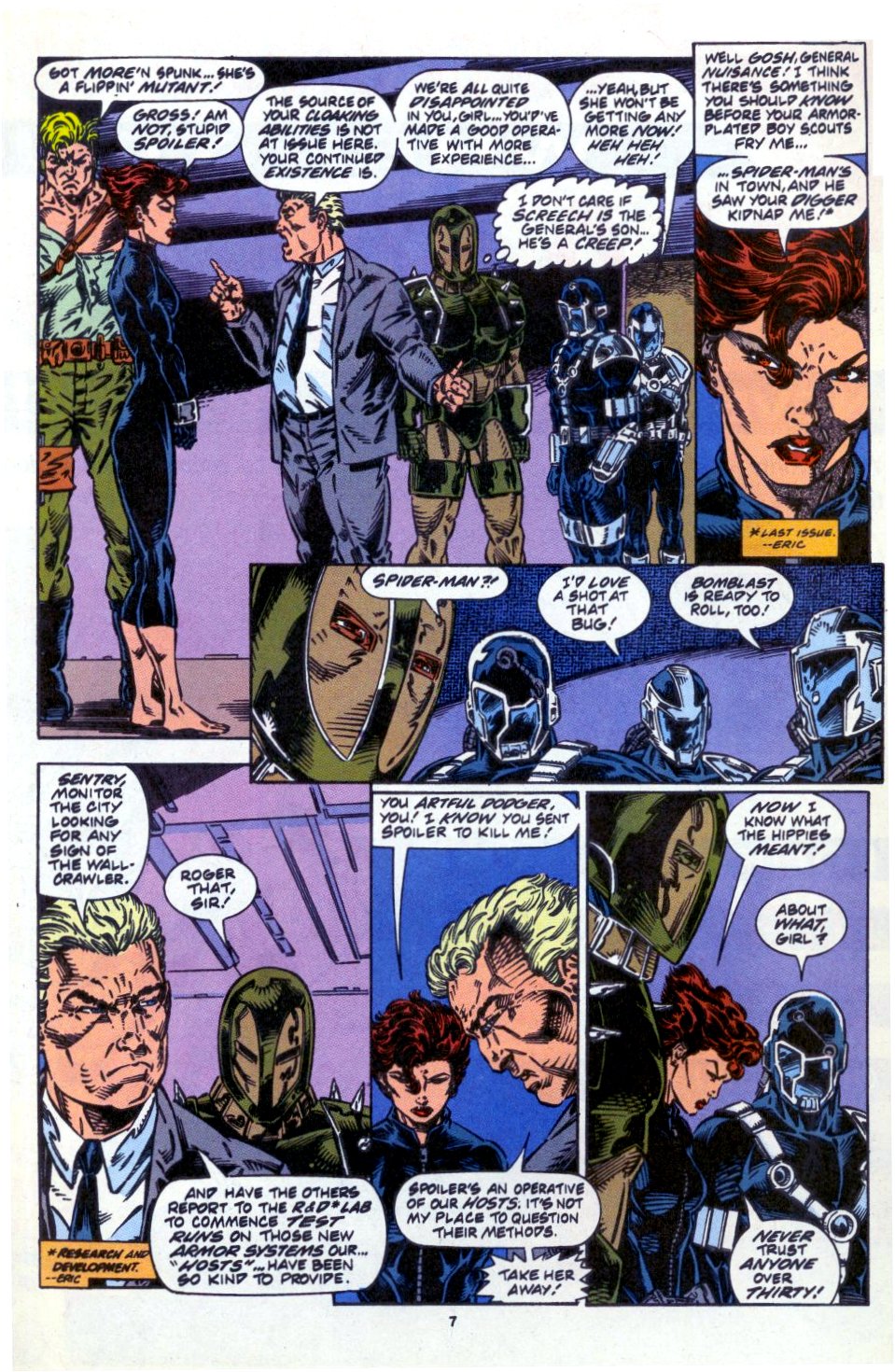 Read online Spider-Man: The Arachnis Project comic -  Issue #3 - 7