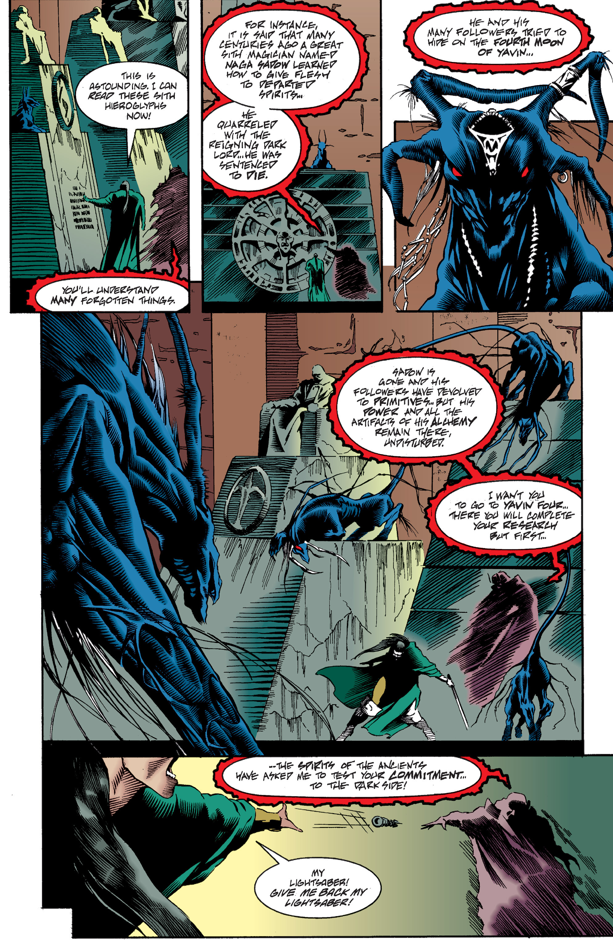 Read online Star Wars: Tales of the Jedi - Dark Lords of the Sith comic -  Issue #3 - 24