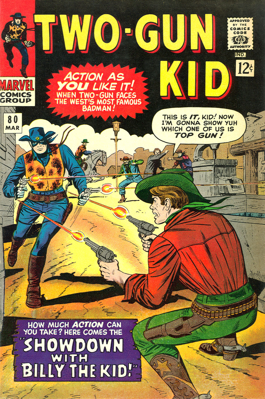 Read online Two-Gun Kid comic -  Issue #80 - 1