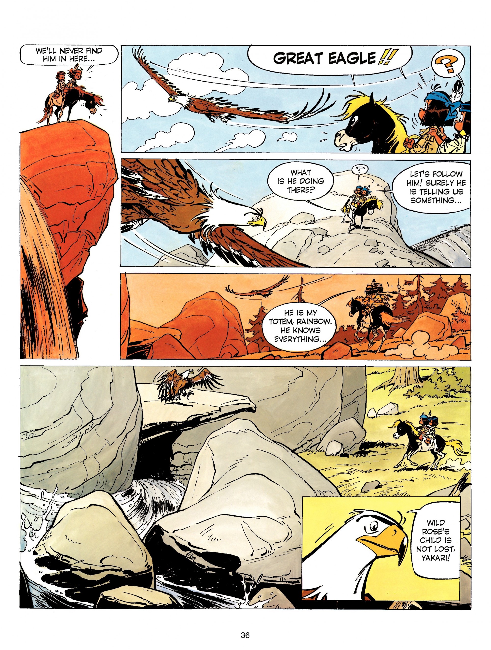 Read online Yakari comic -  Issue #3 - 36