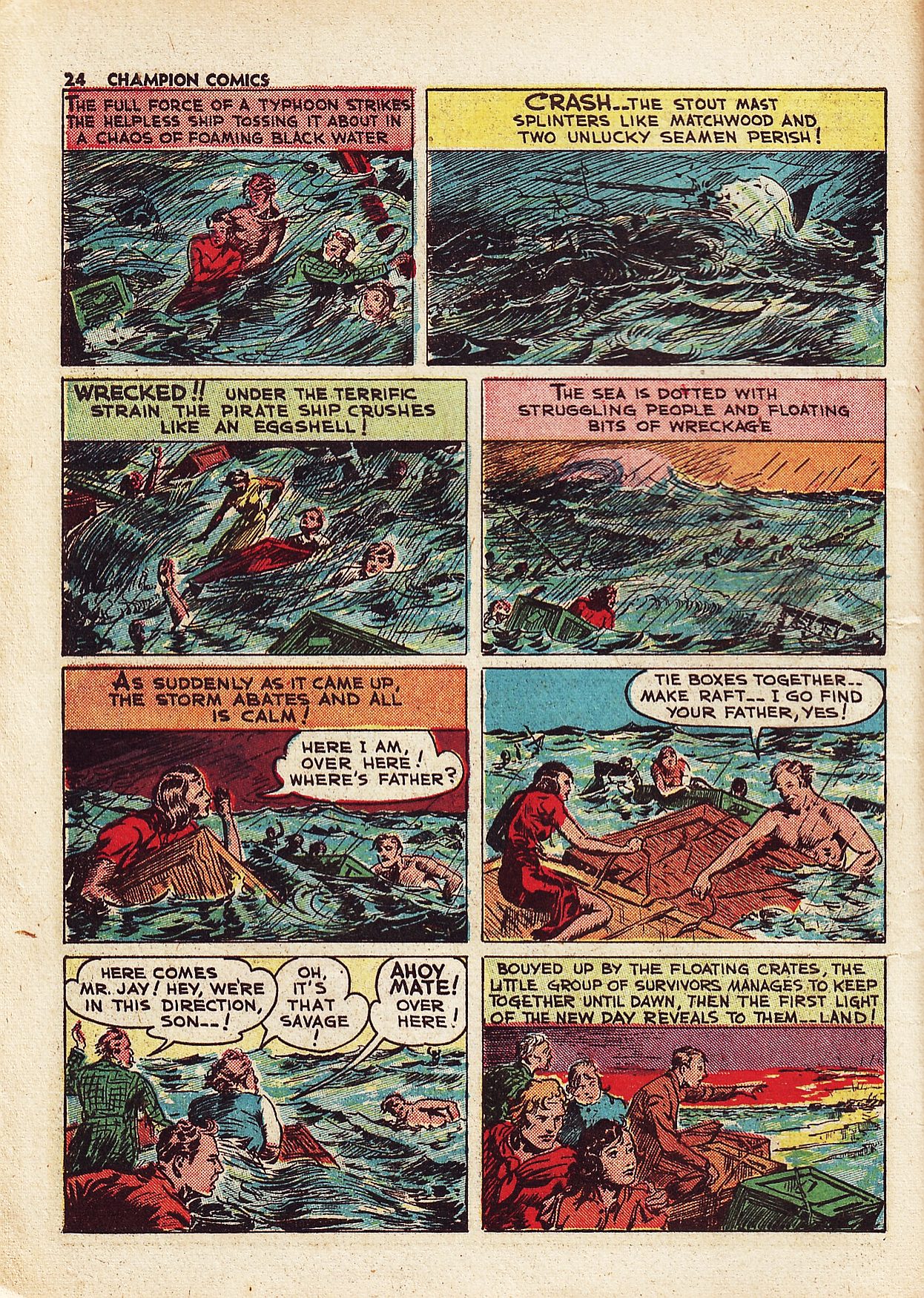 Read online Champion Comics comic -  Issue #6 - 26