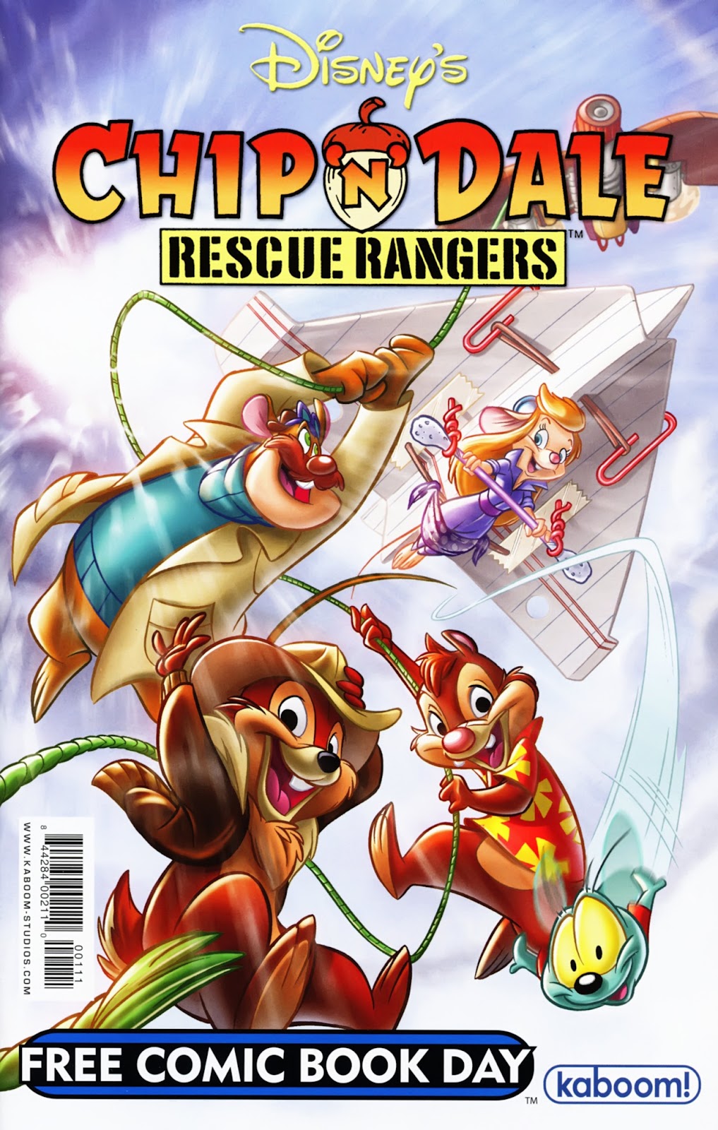 Chip 'n' Dale Rescue Rangers/Darkwing Duck Free Comic Book Day Edition issue Full - Page 24