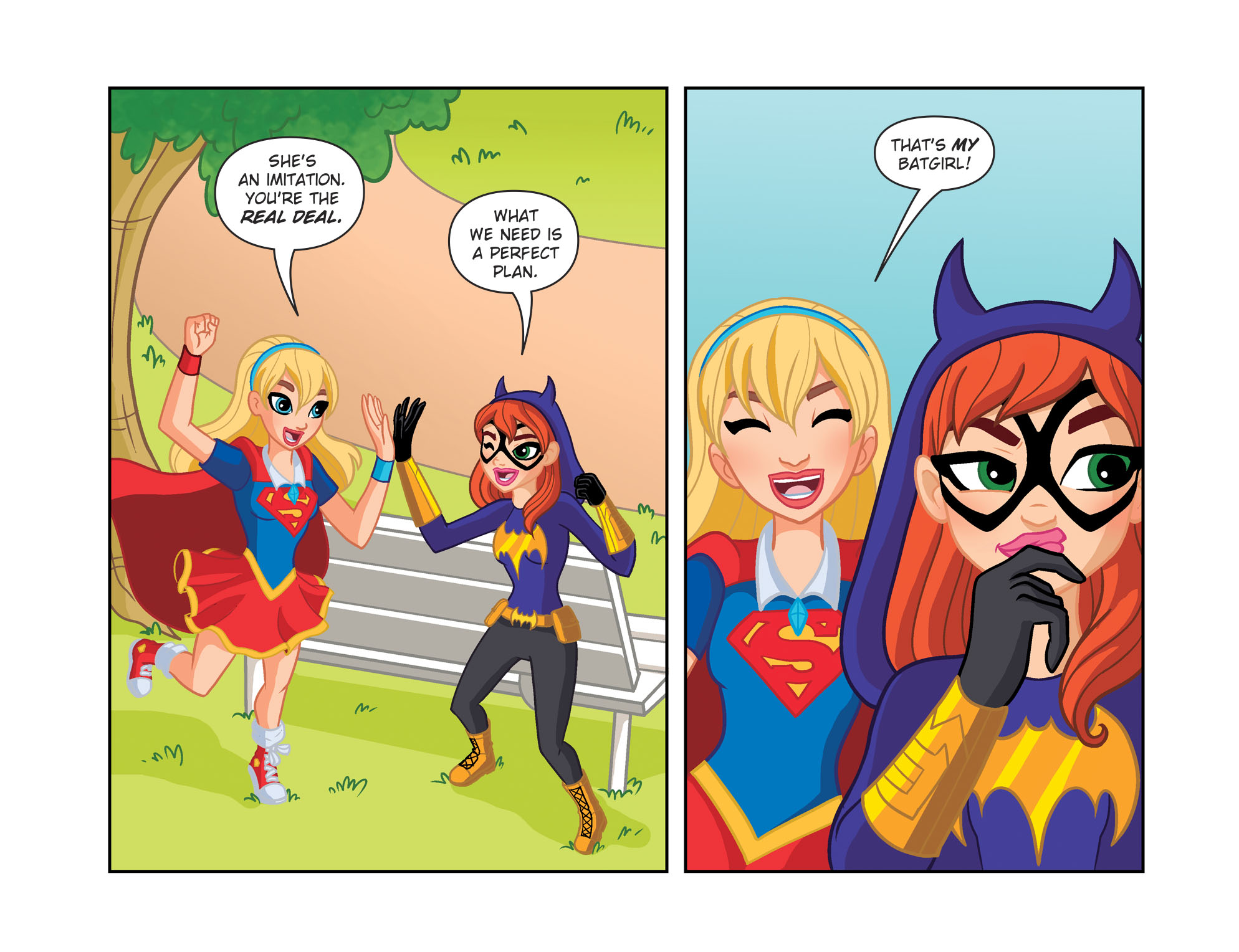 Read online DC Super Hero Girls: Out of the Bottle comic -  Issue #6 - 19