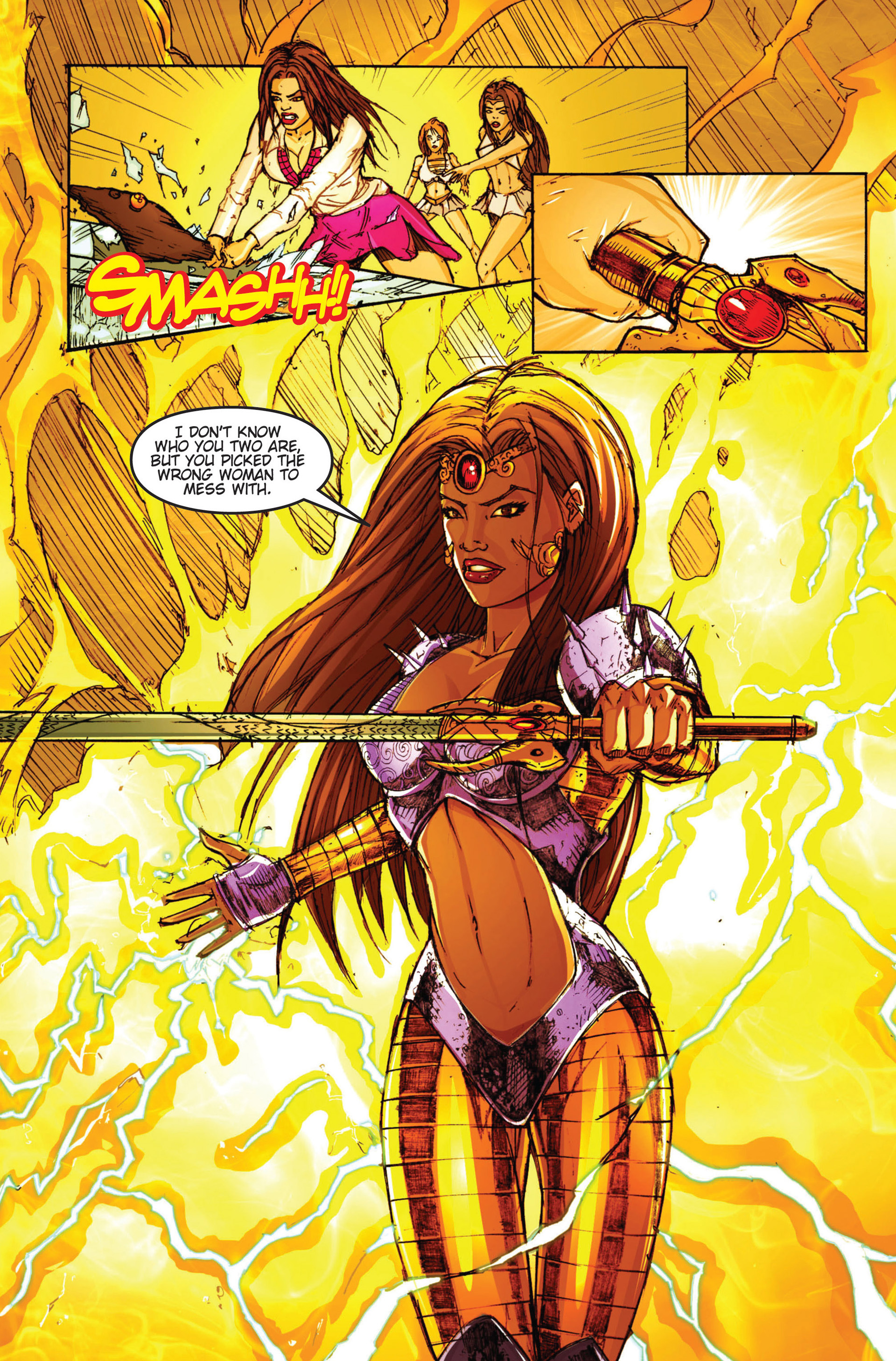 Read online Odyssey Presents: Medusa comic -  Issue # Full - 7
