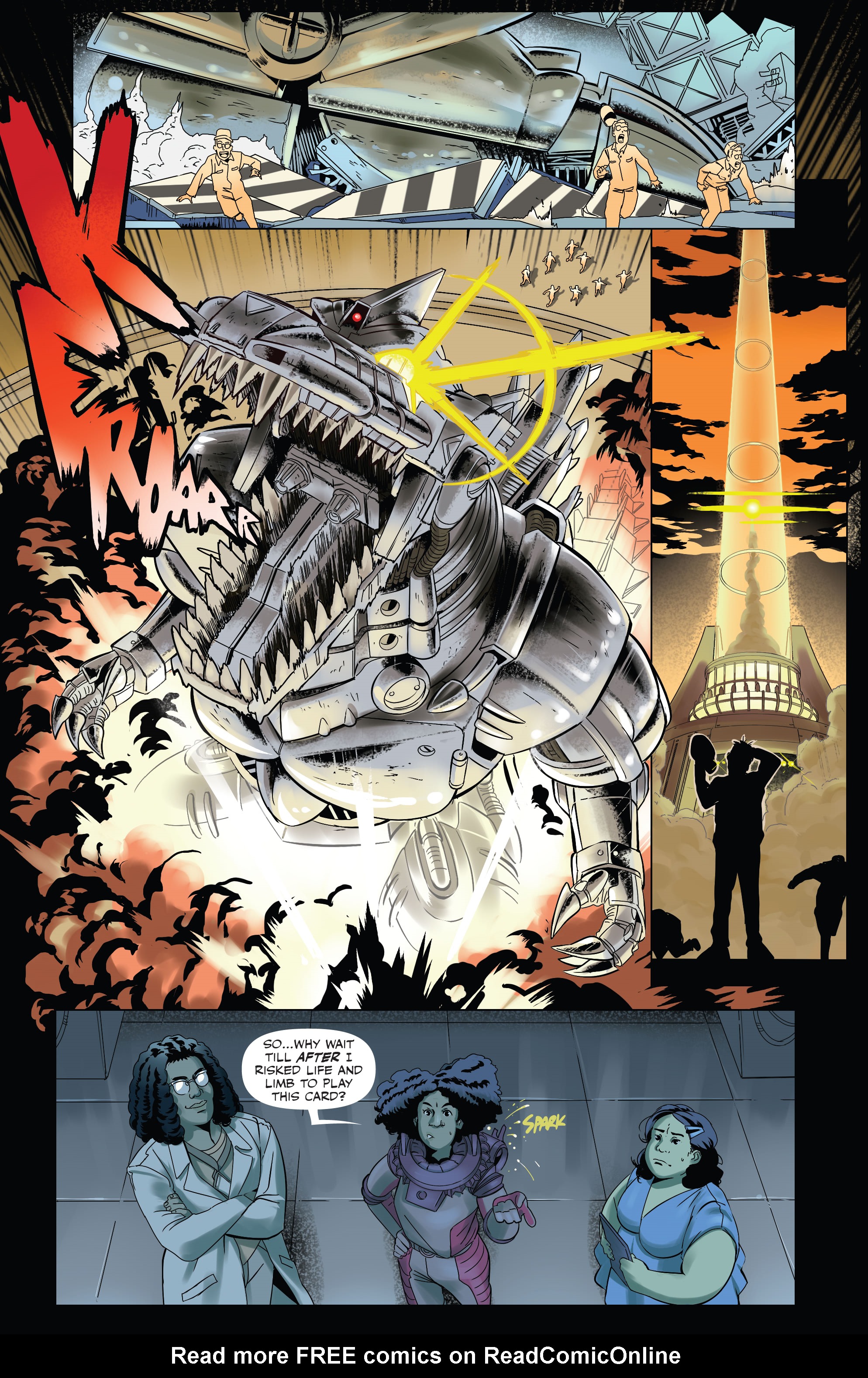Read online Godzilla Rivals: Rodan vs. Ebirah comic -  Issue # Full - 33