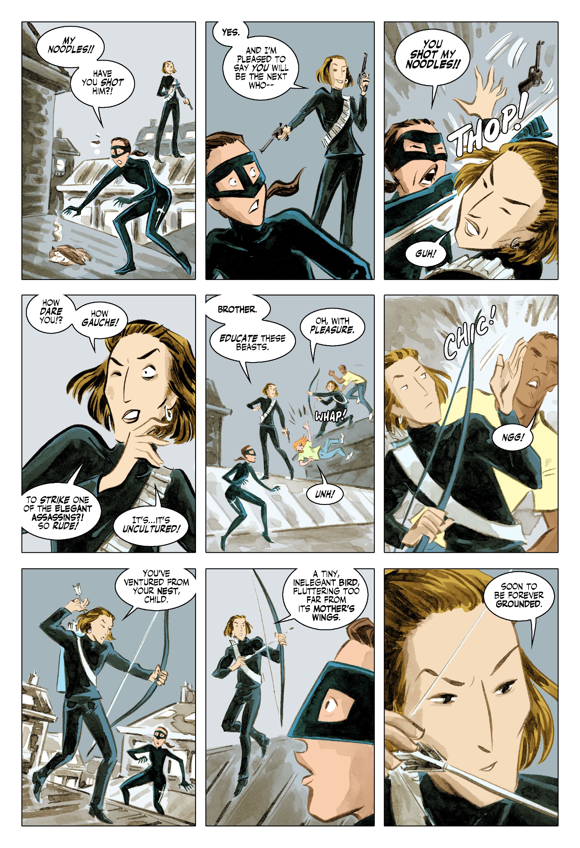 Read online Bandette (2012) comic -  Issue #21 - 5