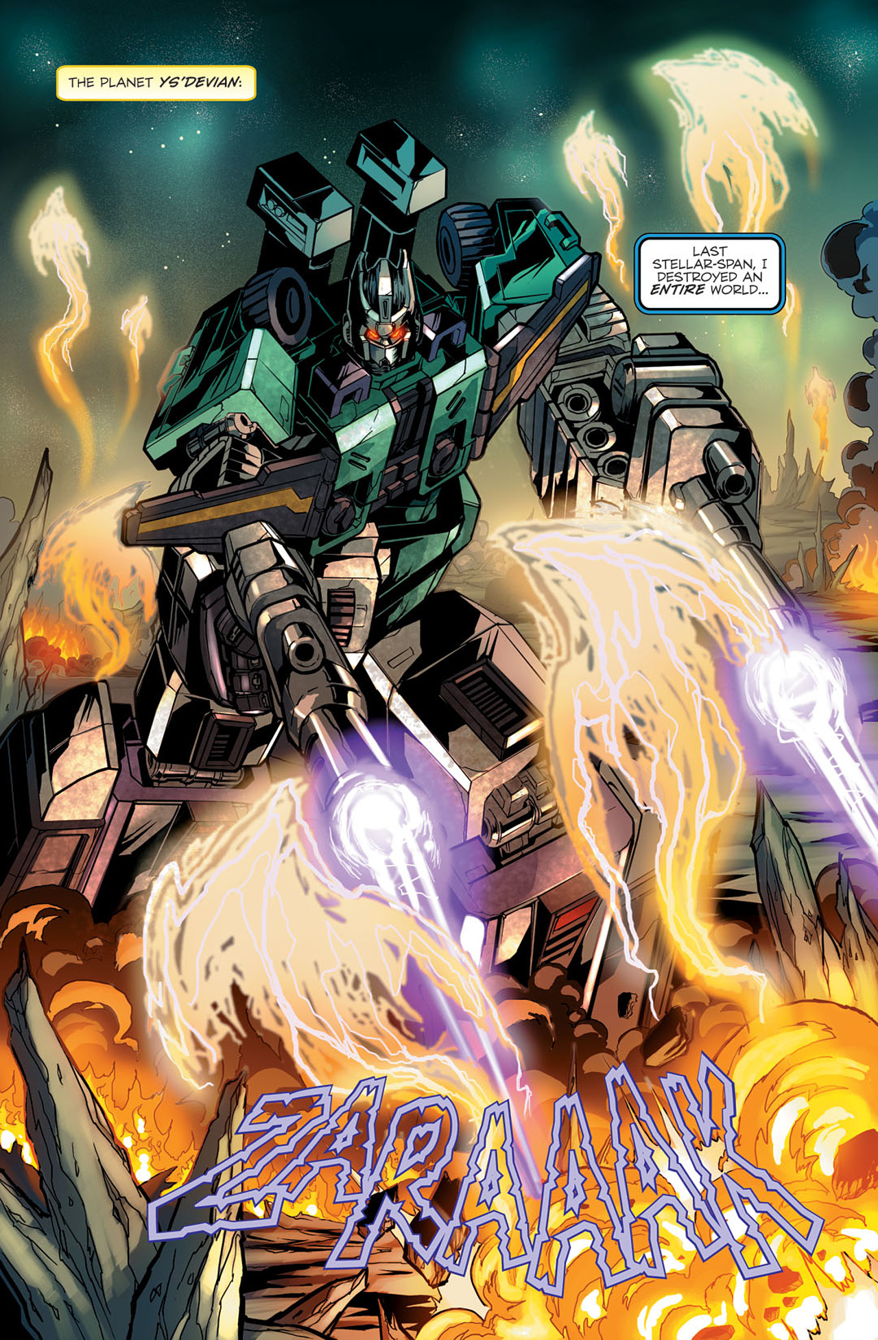 Read online Transformers Spotlight: Sixshot comic -  Issue # Full - 4