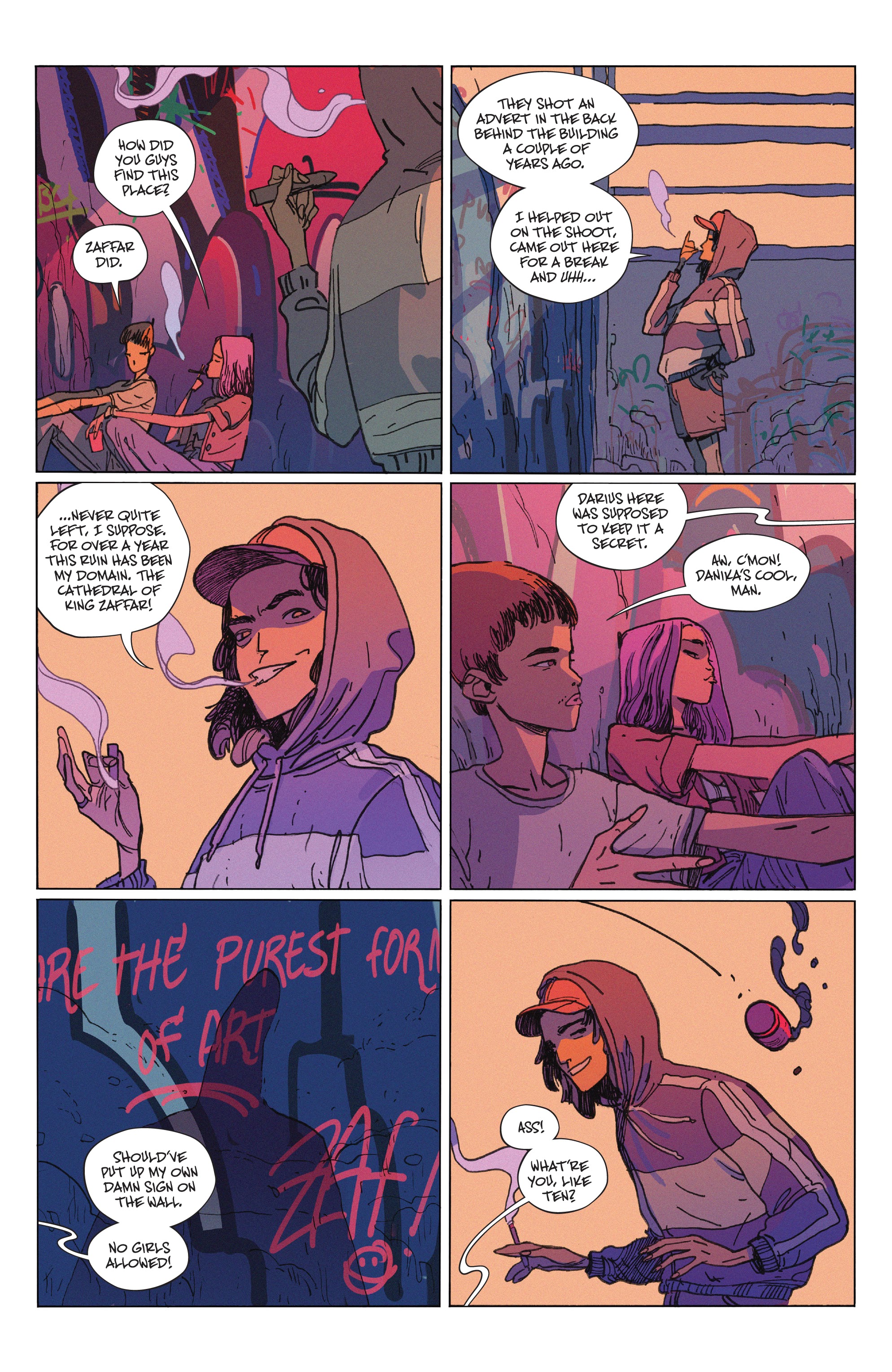 Read online The Many Deaths of Laila Starr comic -  Issue #3 - 9