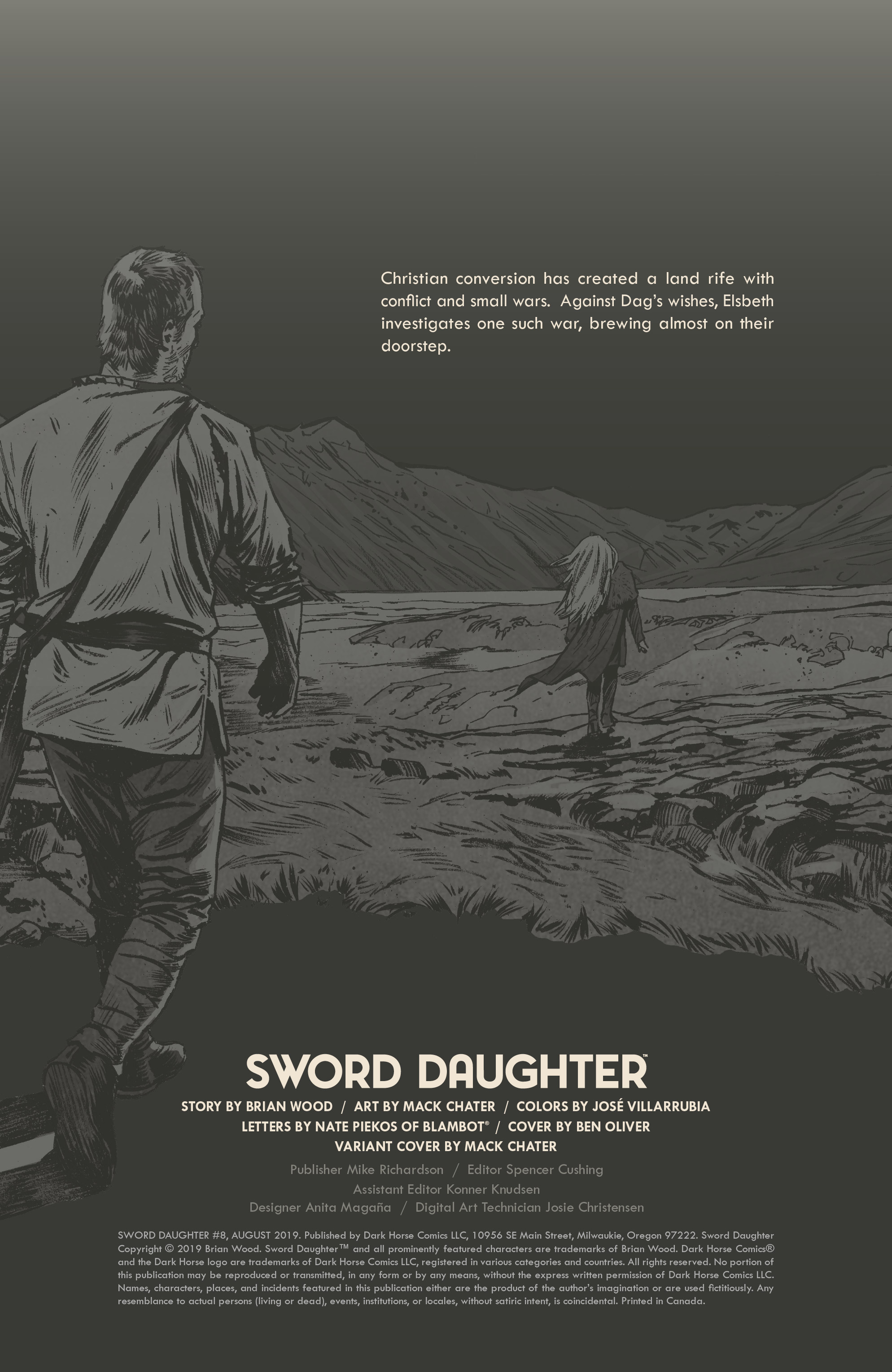 Read online Sword Daughter comic -  Issue #8 - 2