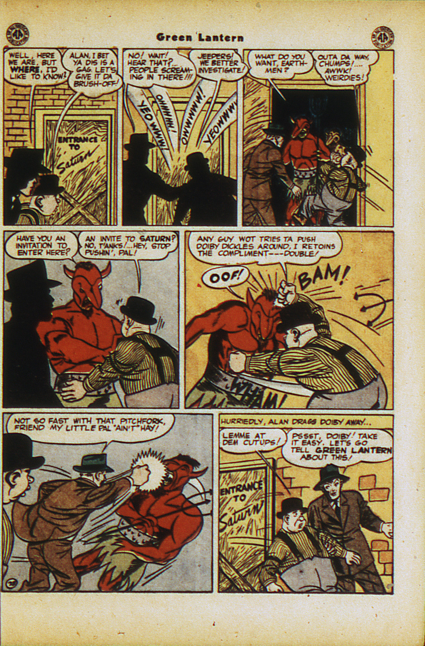 Read online Green Lantern (1941) comic -  Issue #17 - 20
