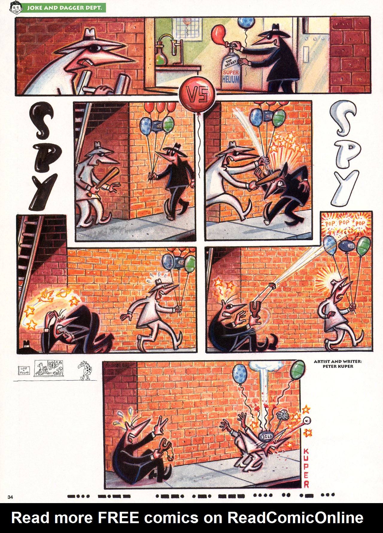 Read online Spy vs. Spy: The Complete Casebook comic -  Issue # TPB - 448