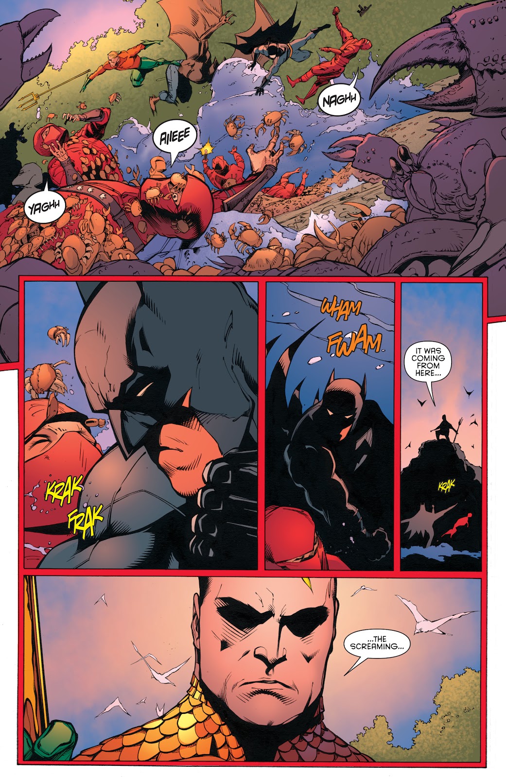 Batman and Robin (2011) issue 29 - Batman and Aquaman - Page 8