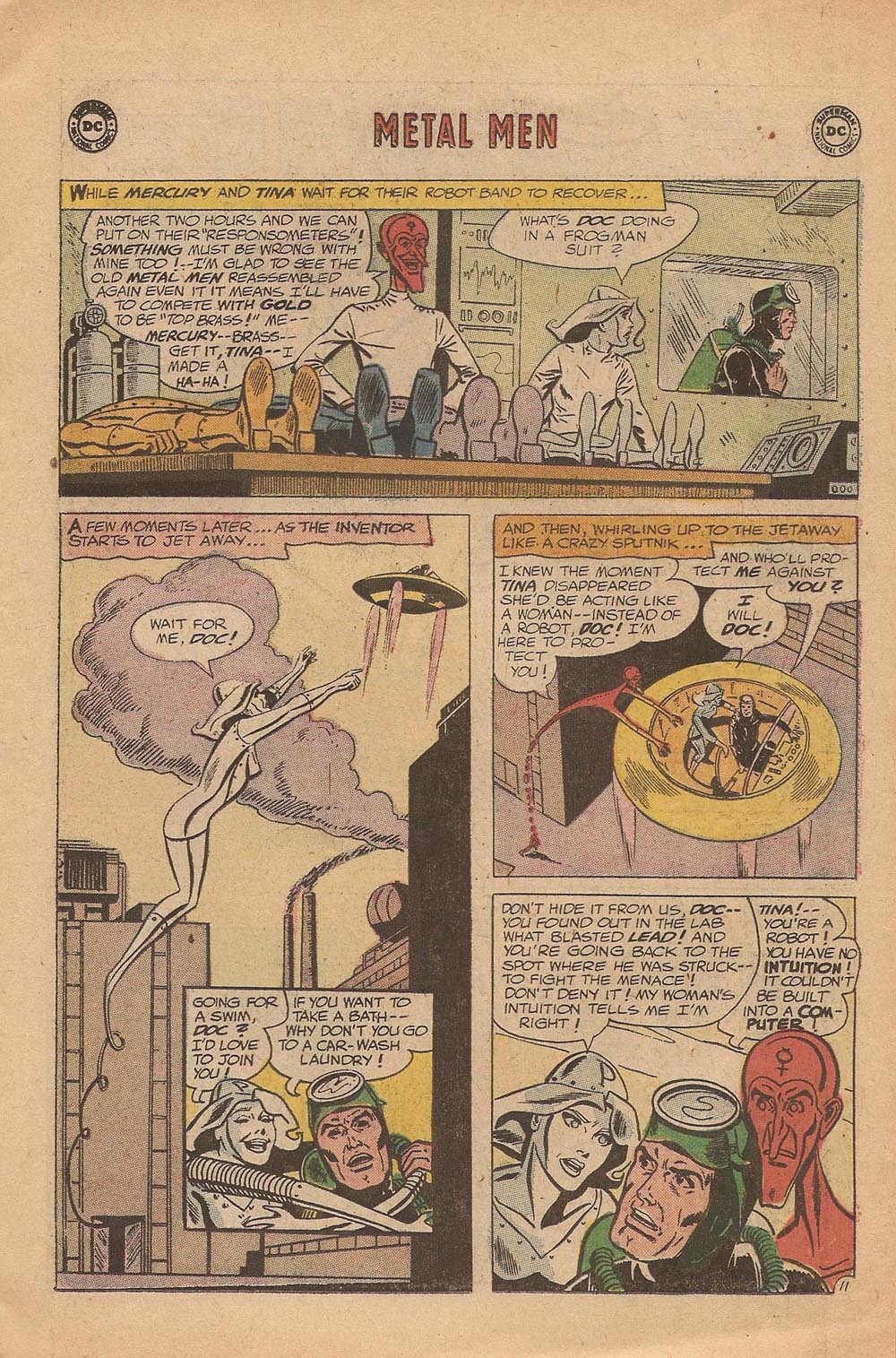 Read online Metal Men (1963) comic -  Issue #43 - 15