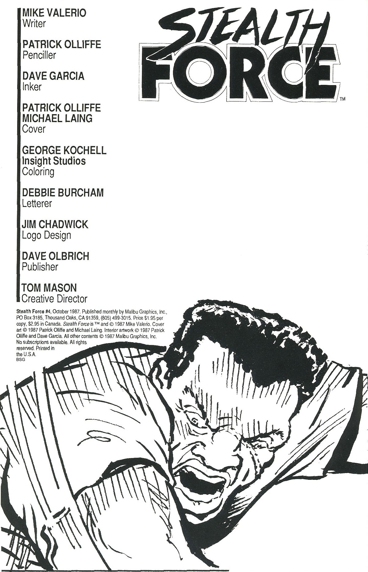 Read online Stealth Force comic -  Issue #4 - 2