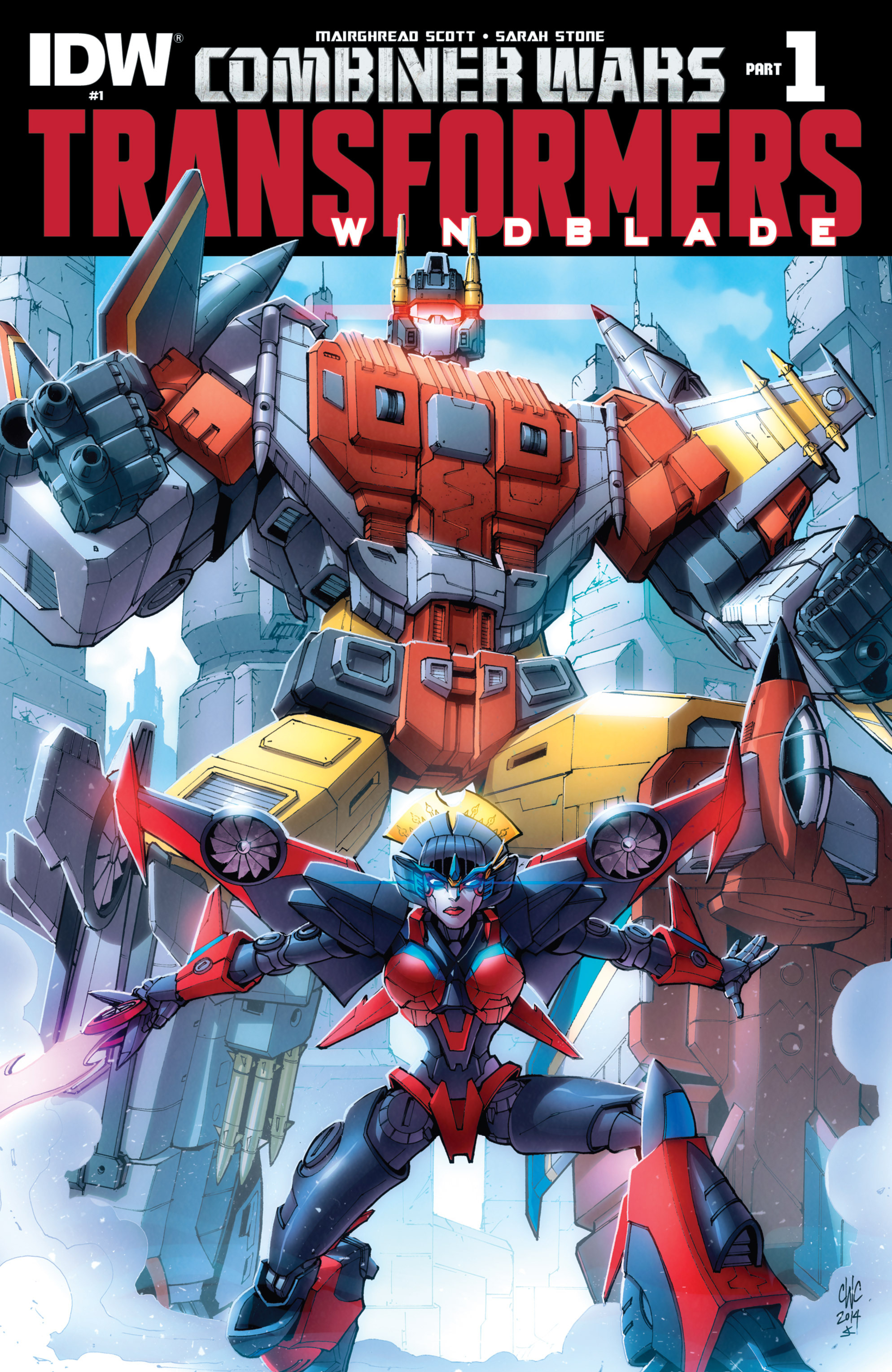Read online The Transformers: Windblade (2015) comic -  Issue #1 - 1