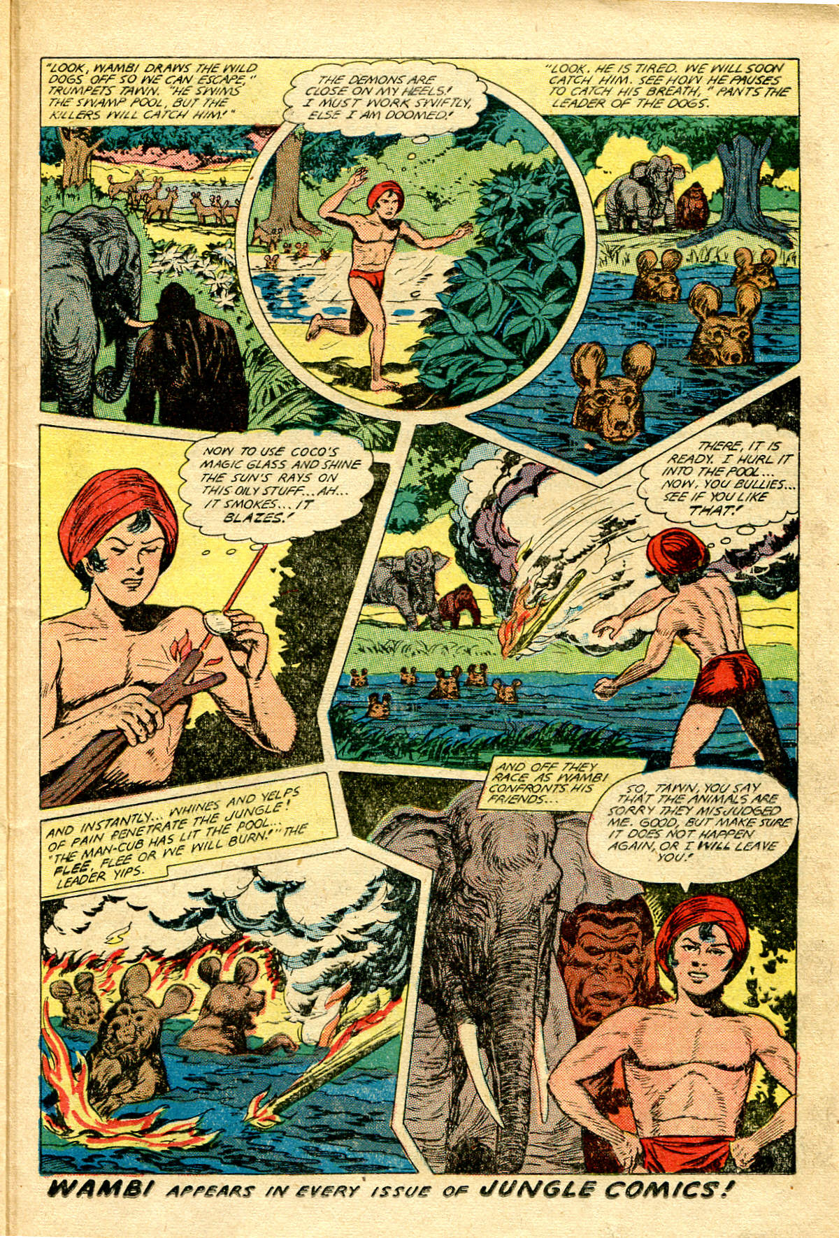 Read online Jungle Comics comic -  Issue #116 - 34
