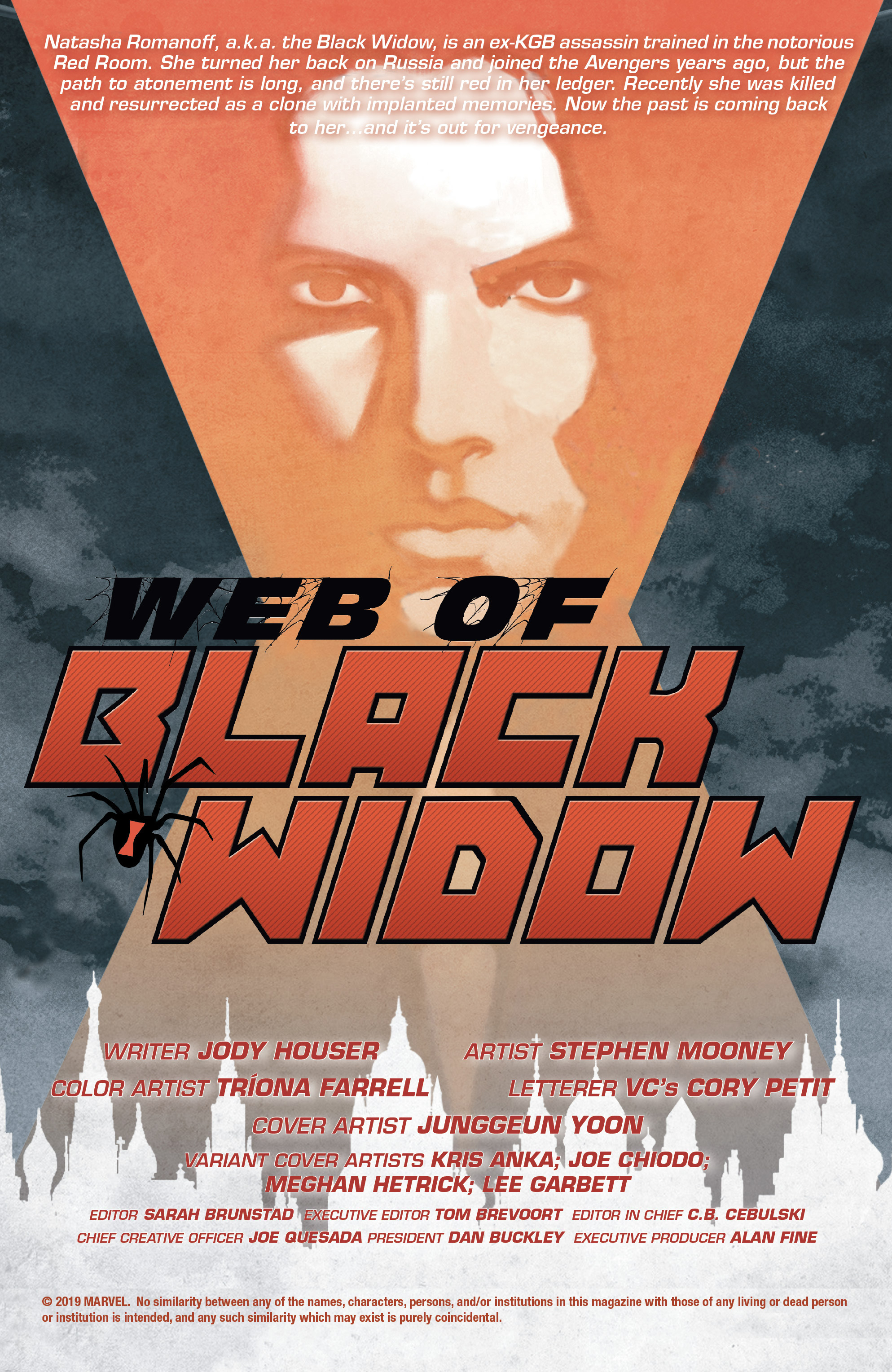 Read online The Web Of Black Widow comic -  Issue #1 - 2
