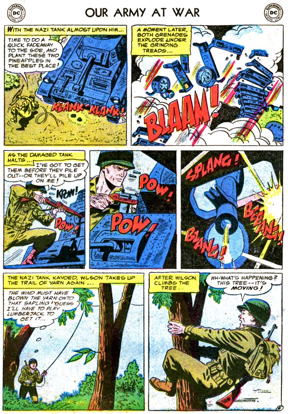 Read online Our Army at War (1952) comic -  Issue #42 - 15