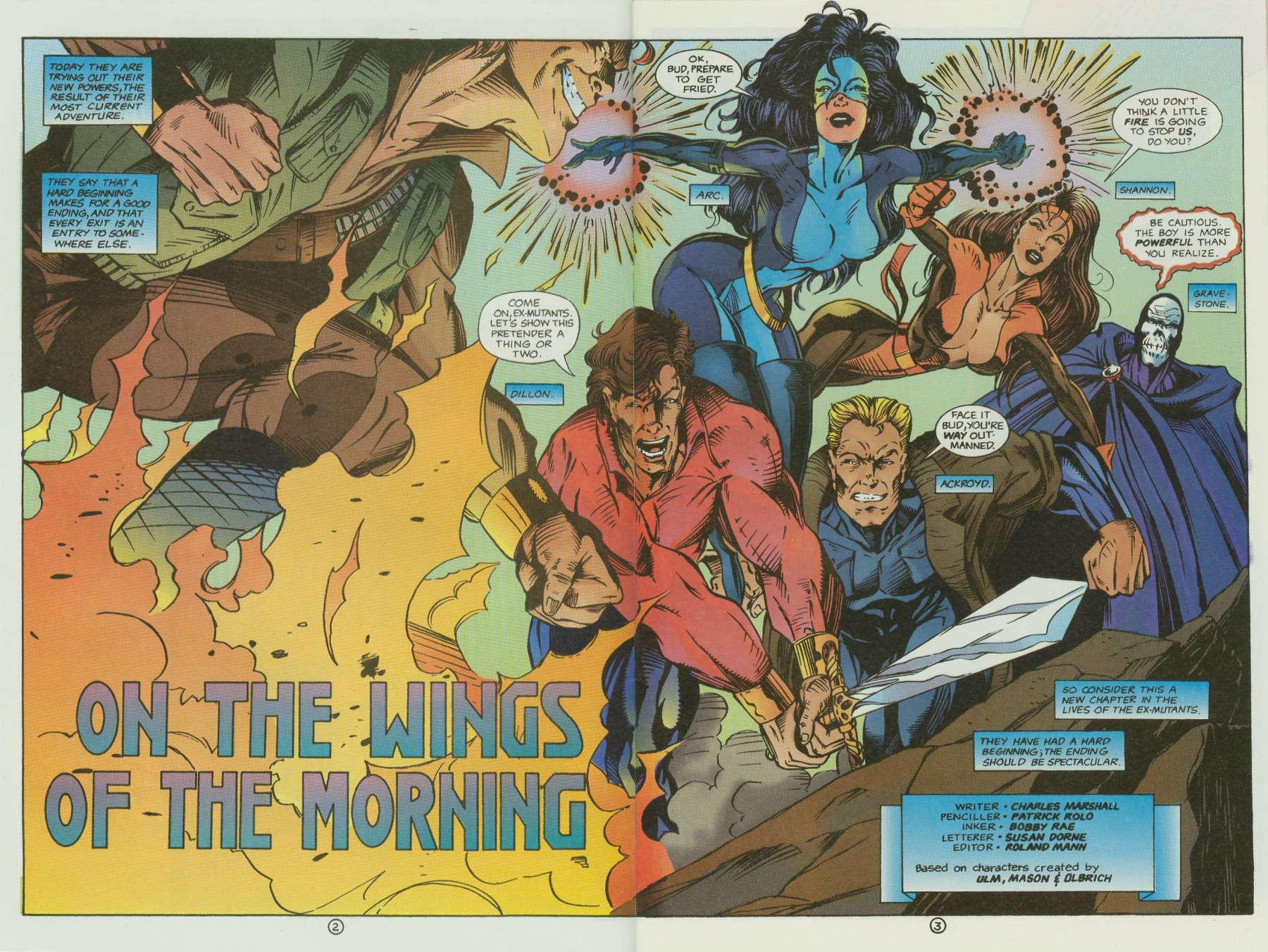 Read online Ex-Mutants comic -  Issue #13 - 4
