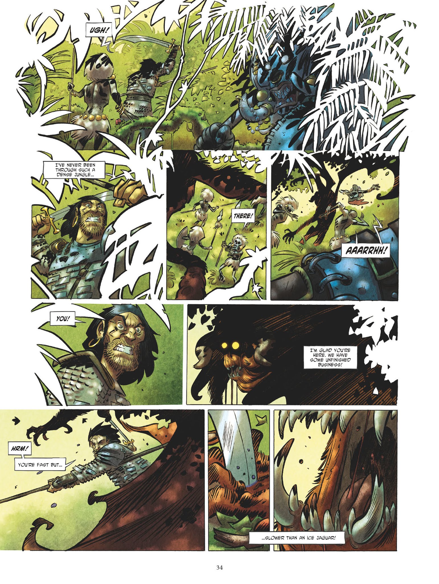 Read online Conan le Cimmérien - La Reine de la côte noire comic -  Issue #1 - 35