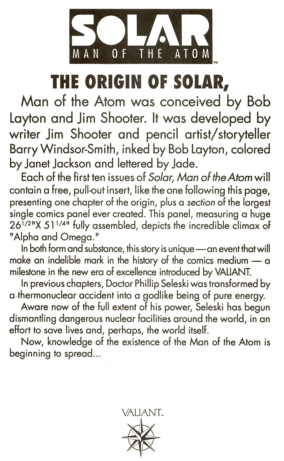 Read online Solar, Man of the Atom comic -  Issue #8 - 18