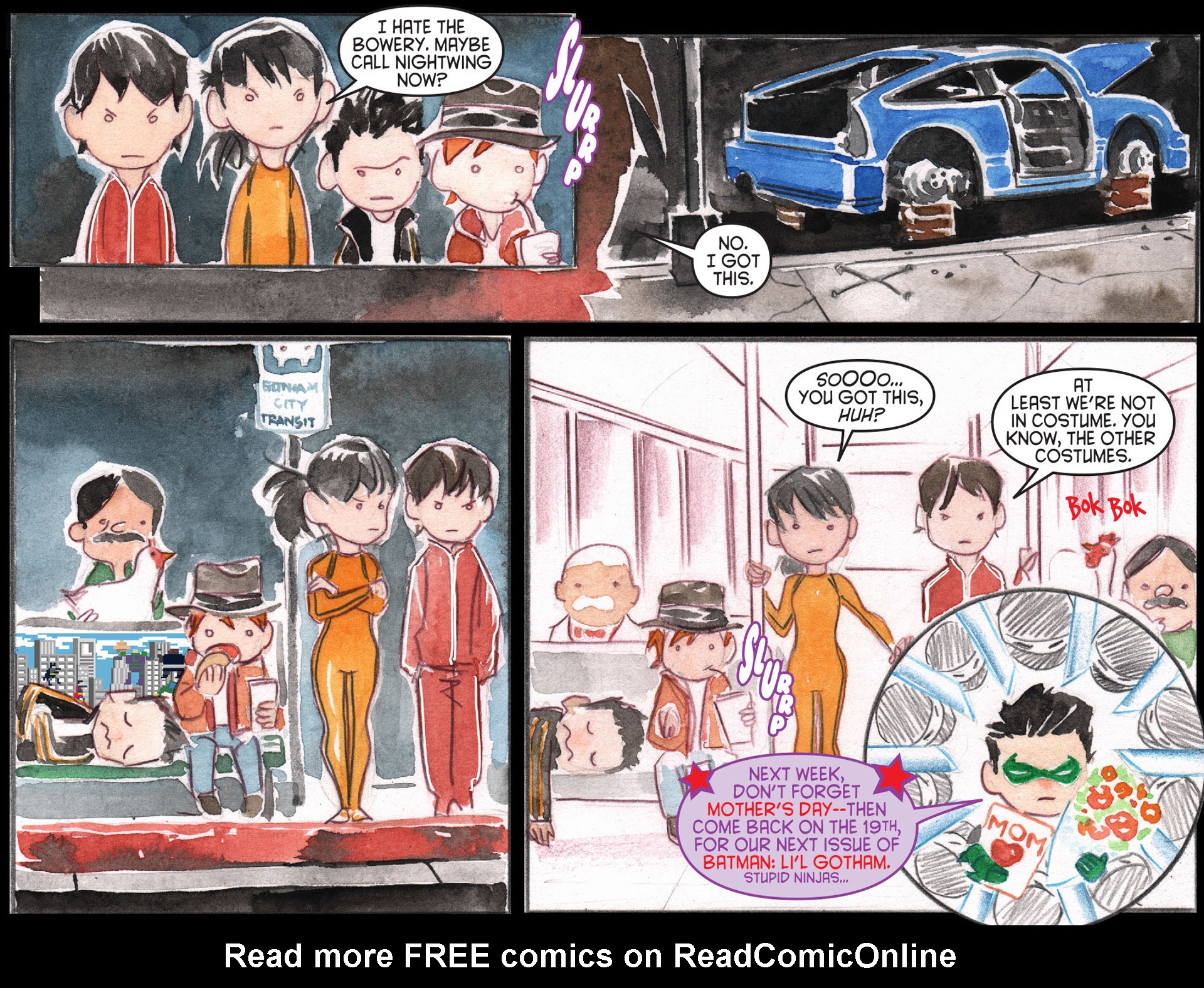 Read online Batman: Li'l Gotham (2012) comic -  Issue #10 - 22