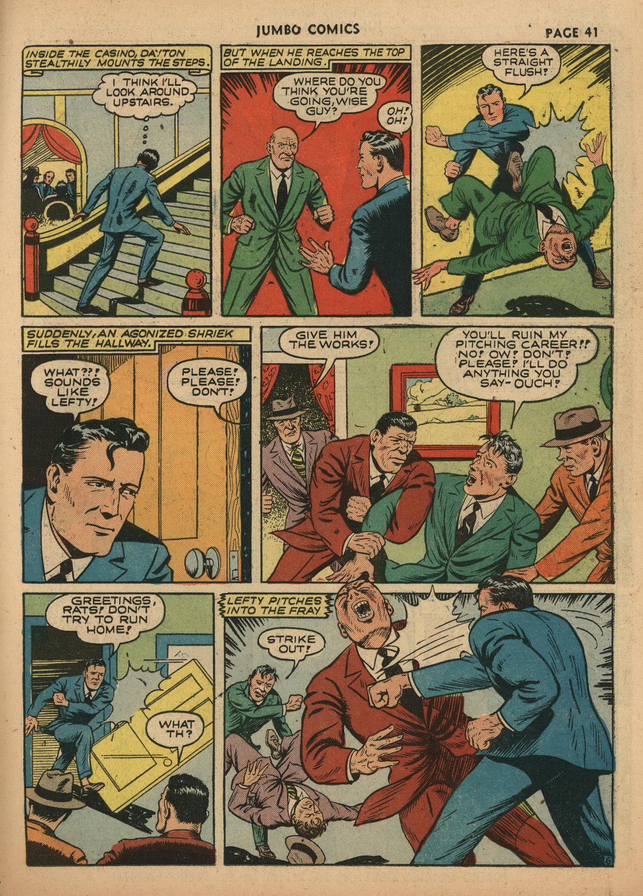 Read online Jumbo Comics comic -  Issue #37 - 43