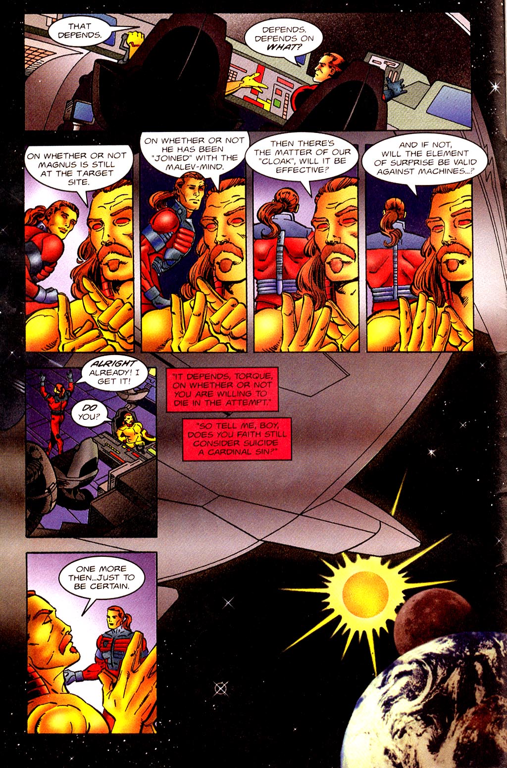 Read online Magnus Robot Fighter (1991) comic -  Issue #63 - 8