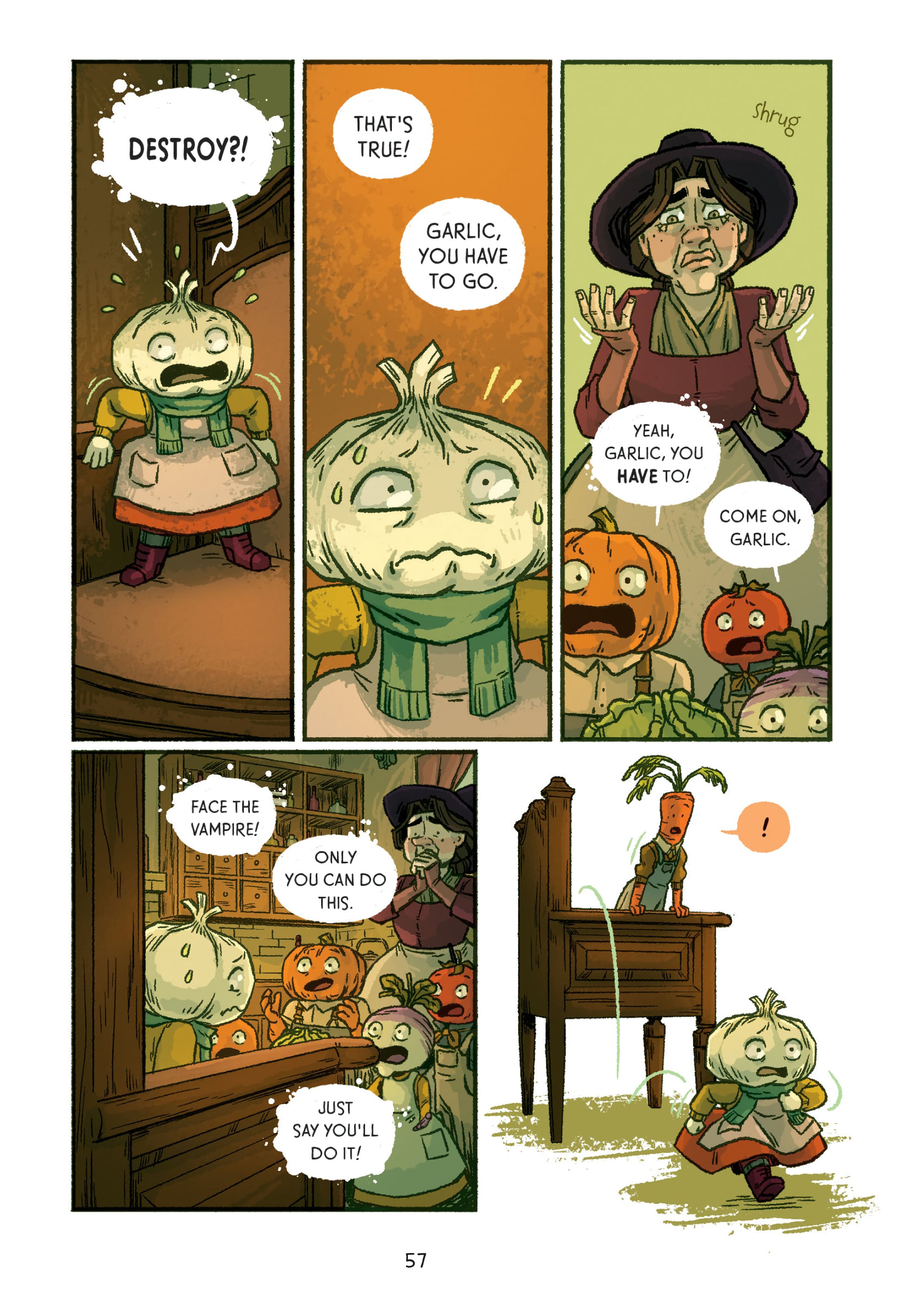 Read online Garlic and the Vampire comic -  Issue # TPB (Part 1) - 63