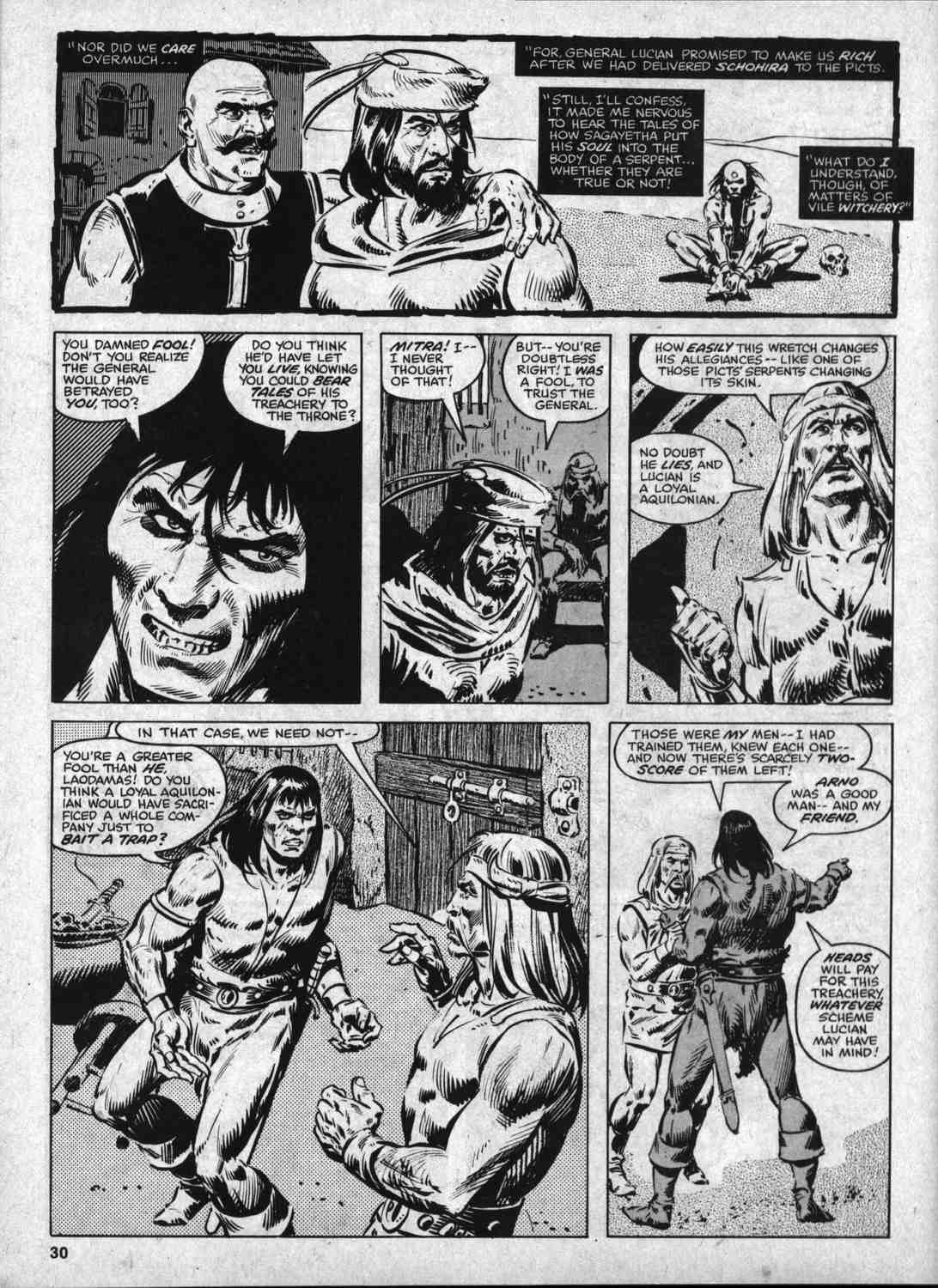 Read online The Savage Sword Of Conan comic -  Issue #46 - 29