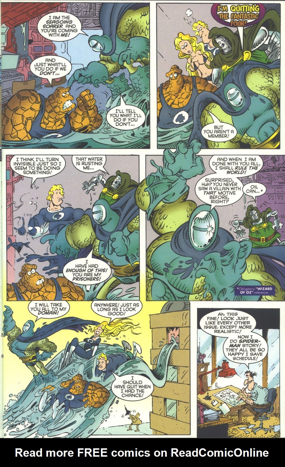 Read online Sergio Aragonés Massacres Marvel comic -  Issue # Full - 15