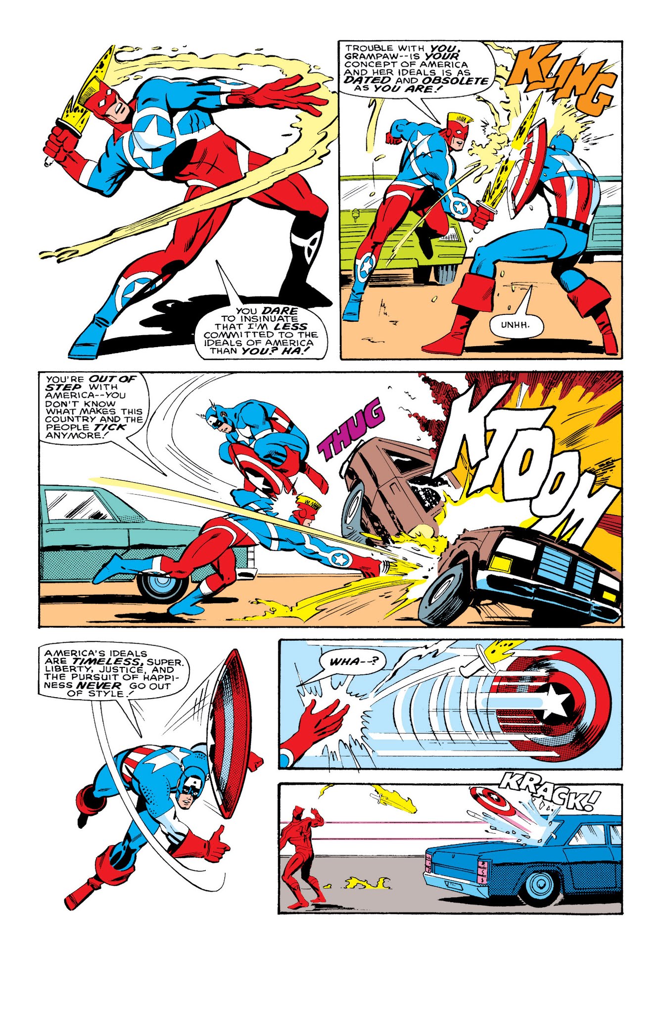 Read online Captain America Epic Collection comic -  Issue # Justice is Served (Part 4) - 84