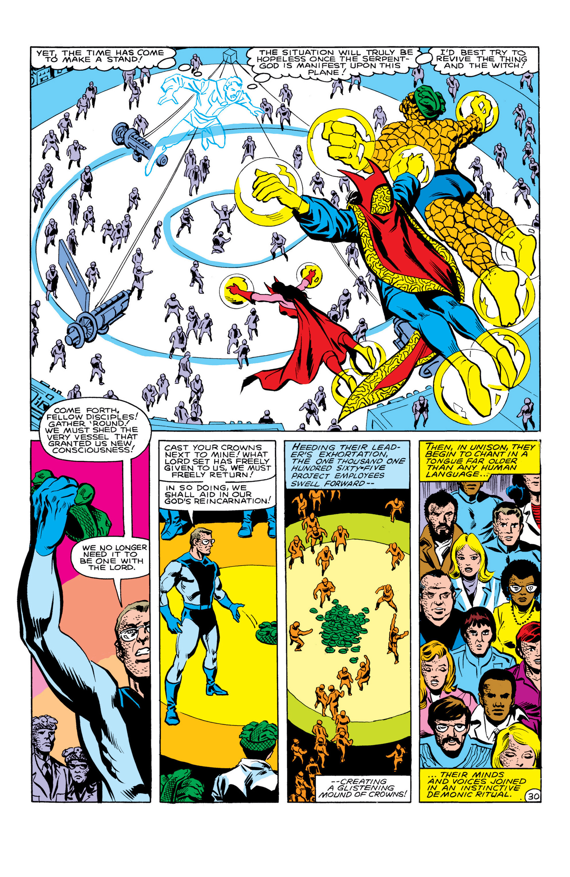 Read online Thing: The Serpent Crown Affair comic -  Issue # TPB - 108