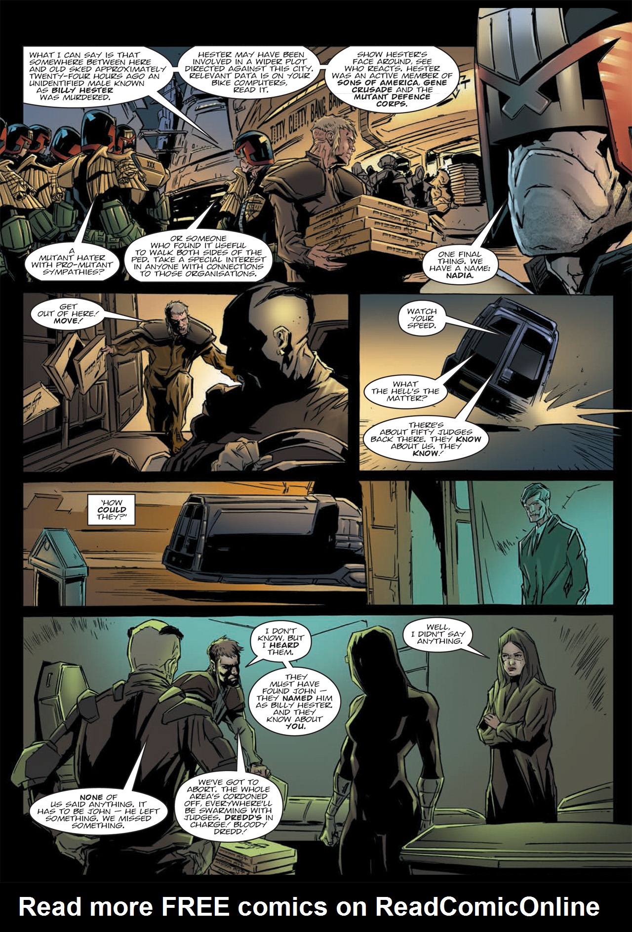 Read online Judge Dredd: Day of Chaos - The Fourth Faction comic -  Issue # TPB (Part 2) - 20