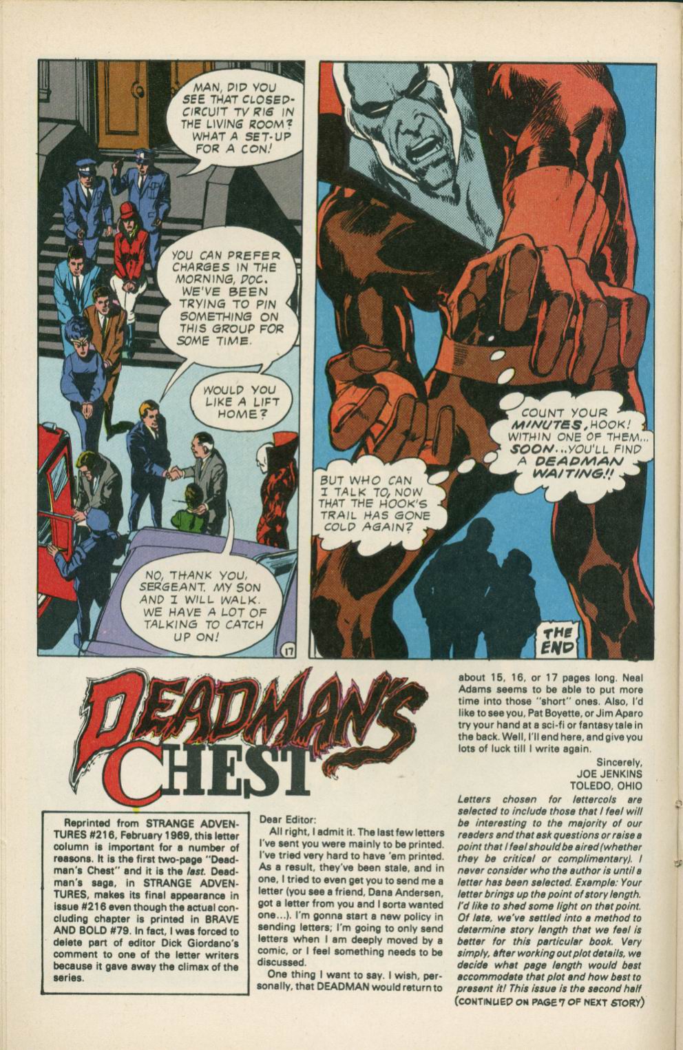 Read online Deadman (1985) comic -  Issue #5 - 17