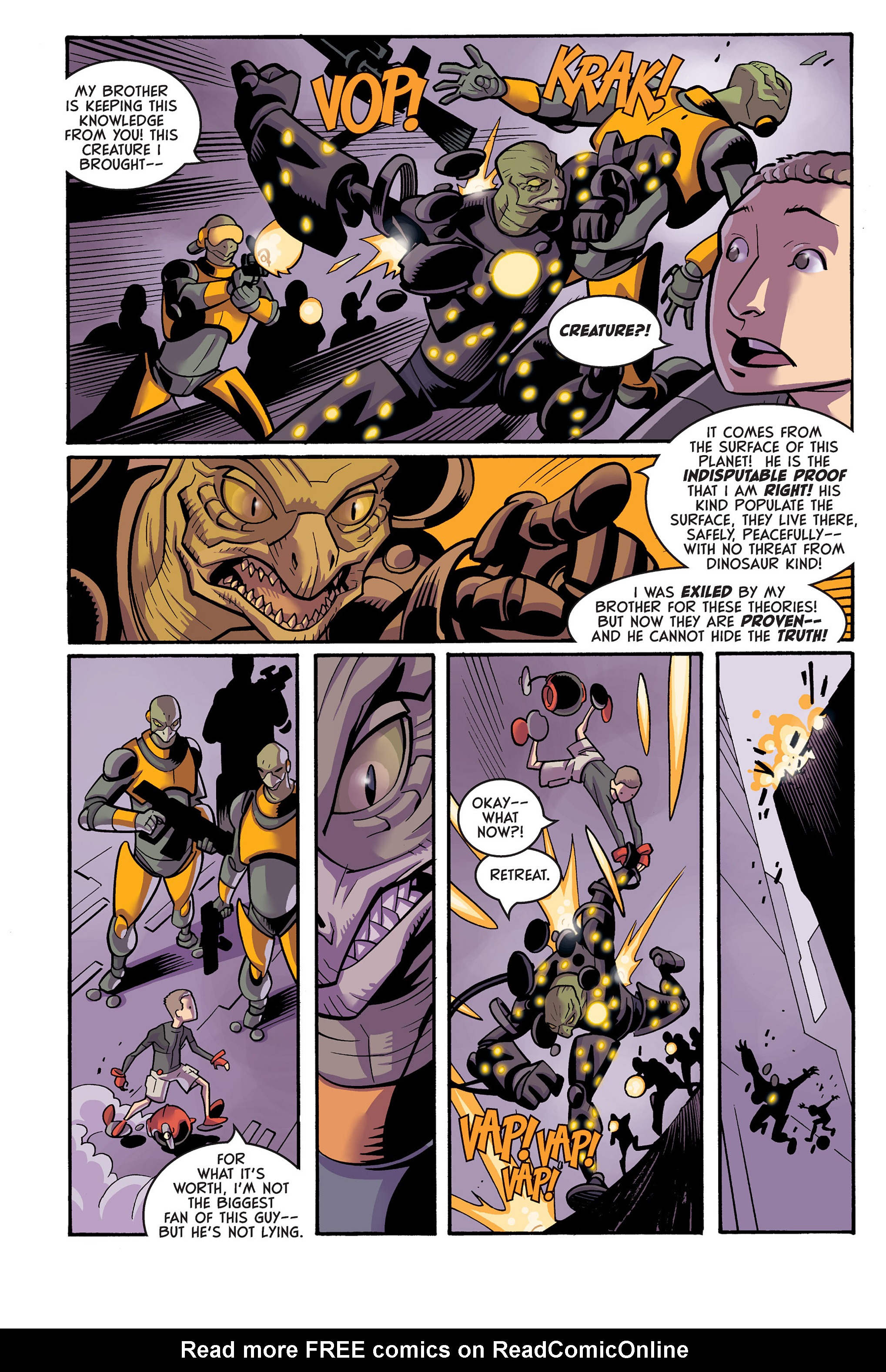 Read online Super Dinosaur (2011) comic -  Issue # _TPB 3 - 49