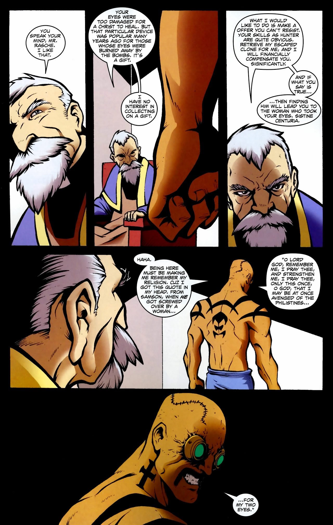 Read online Loaded Bible comic -  Issue #3 - 14