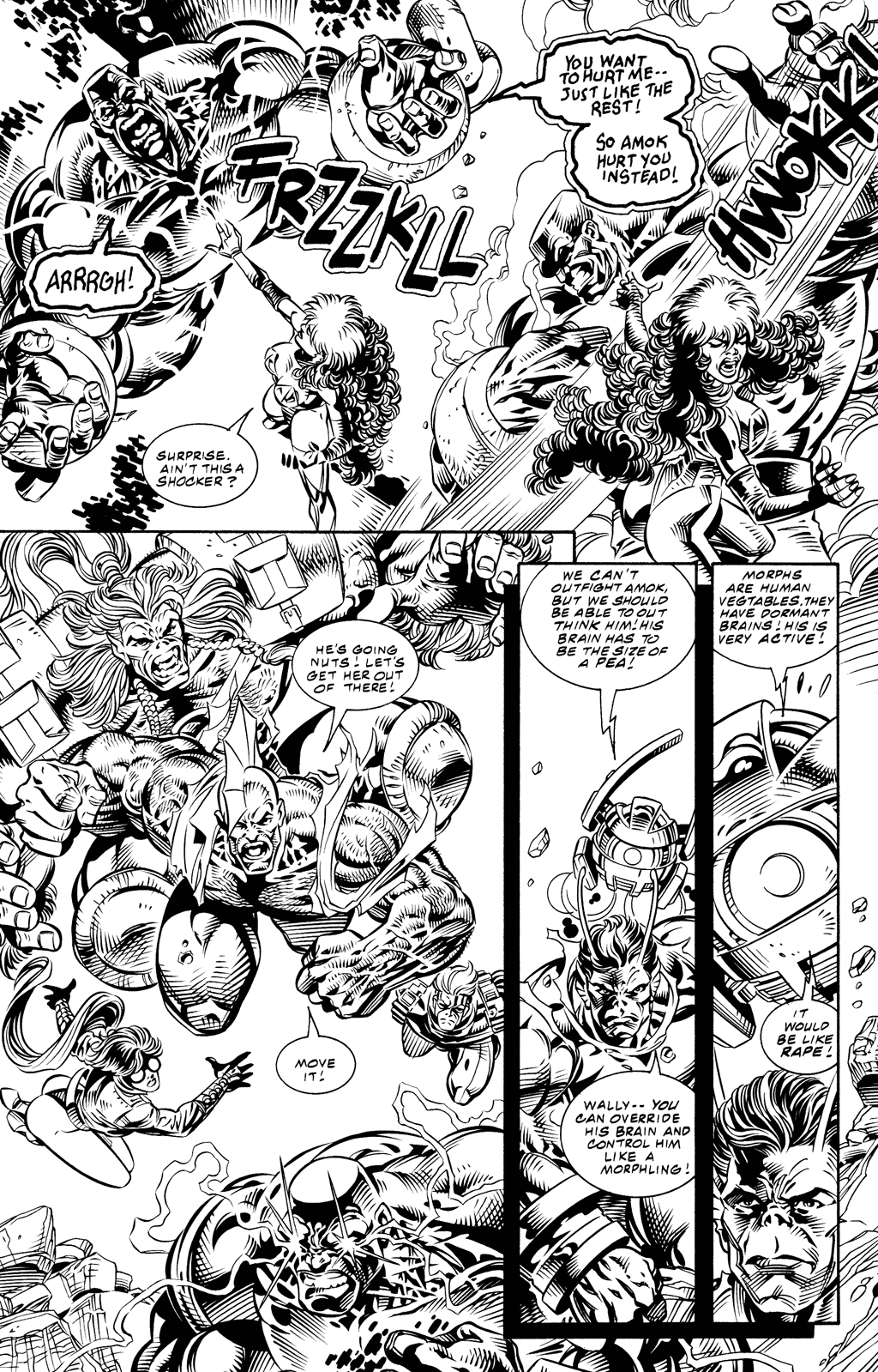 Read online Vanguard: Strange Visitors comic -  Issue #4 - 17