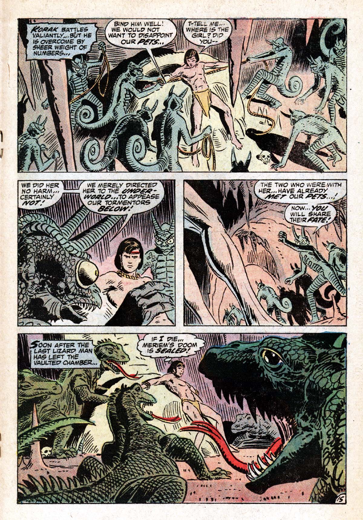 Read online Korak, Son of Tarzan (1972) comic -  Issue #49 - 21